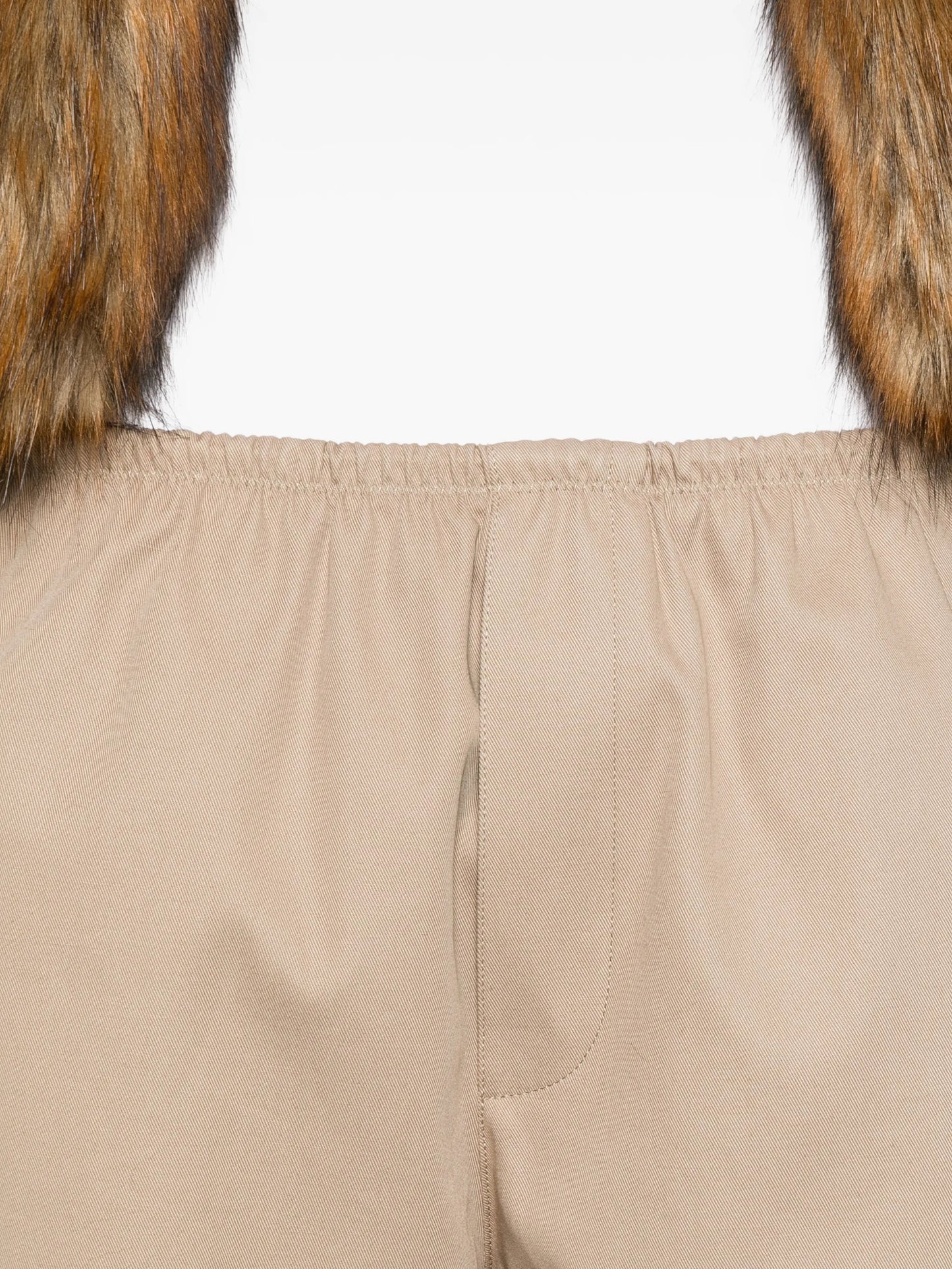 elasticated-waistband palazzo pants