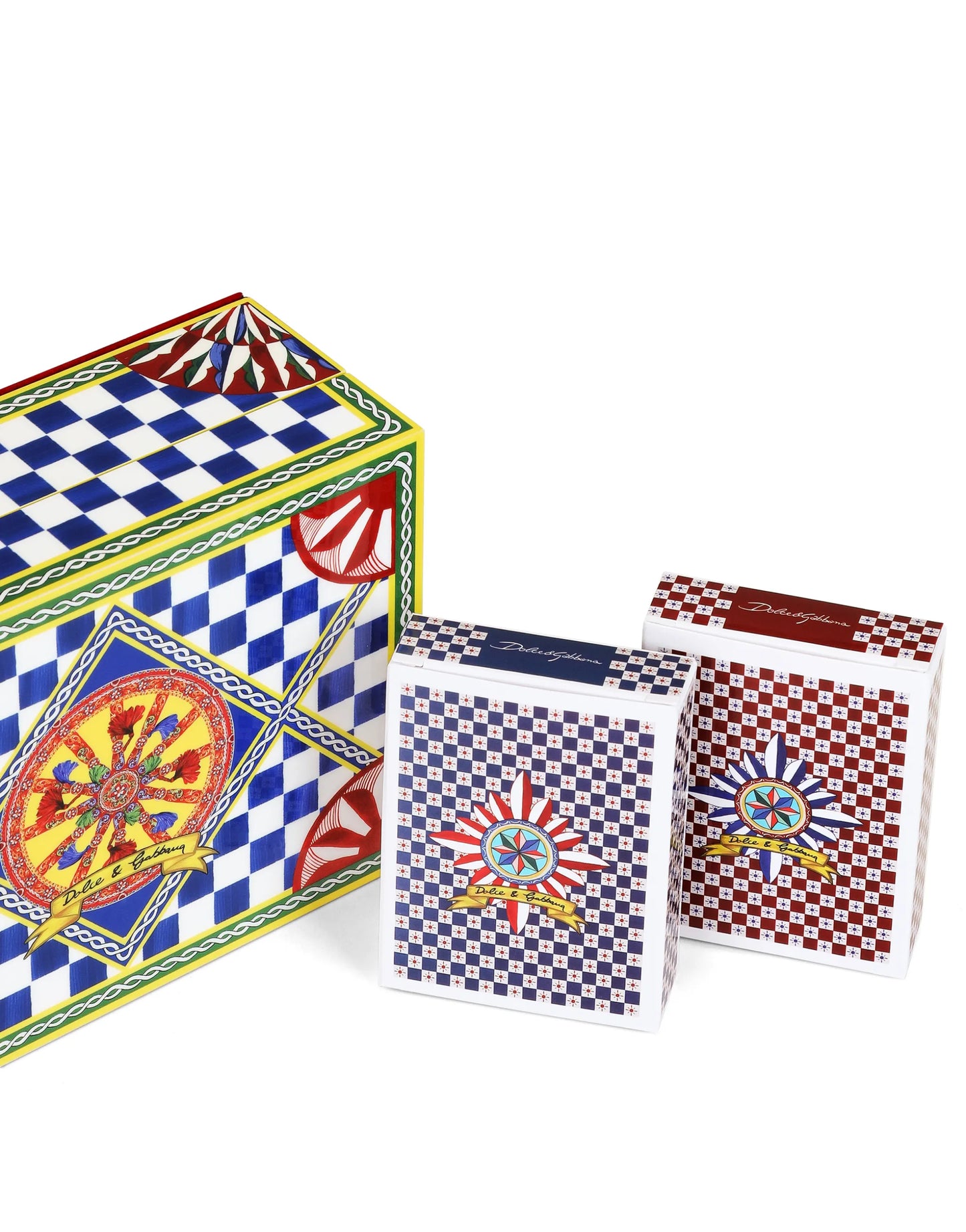 rectangular-shape poker set (7cm x 13cm)
