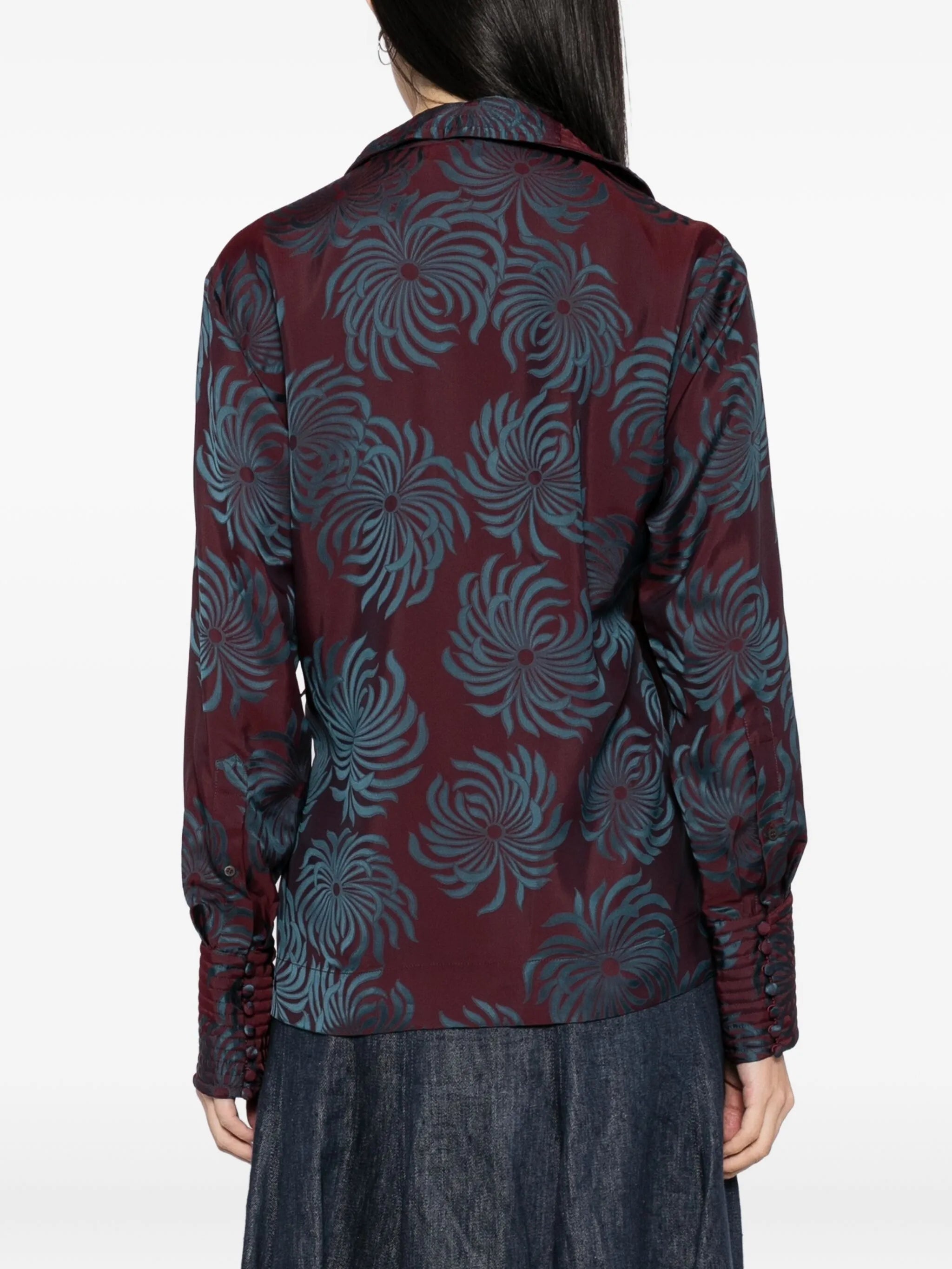 printed blouse