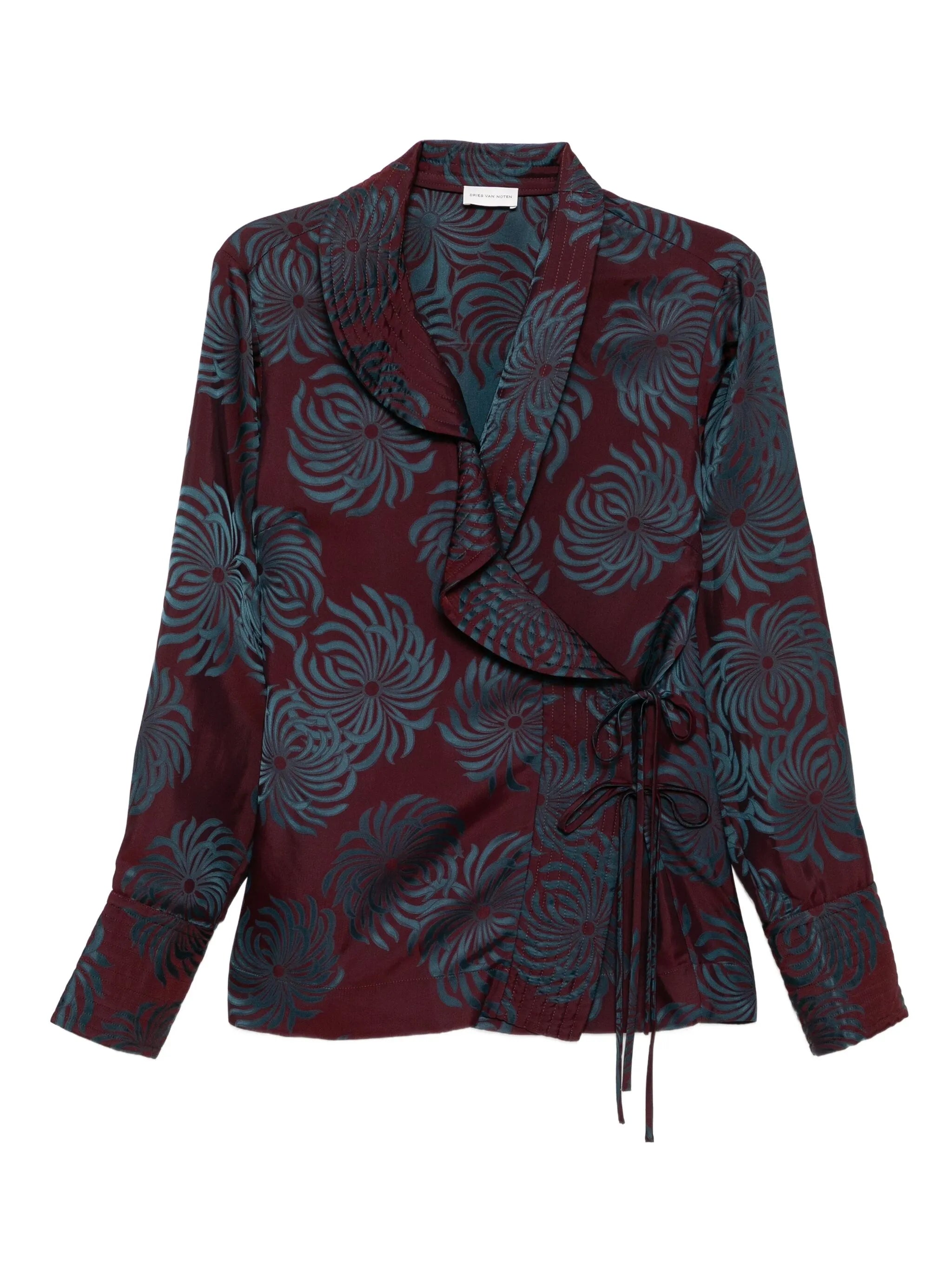 printed blouse
