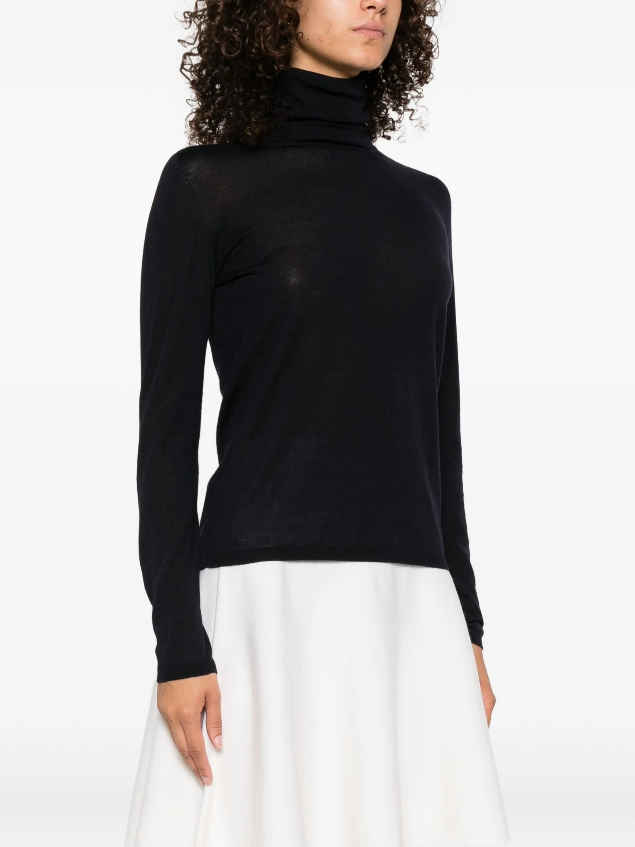 turtleneck virgin-wool sweater