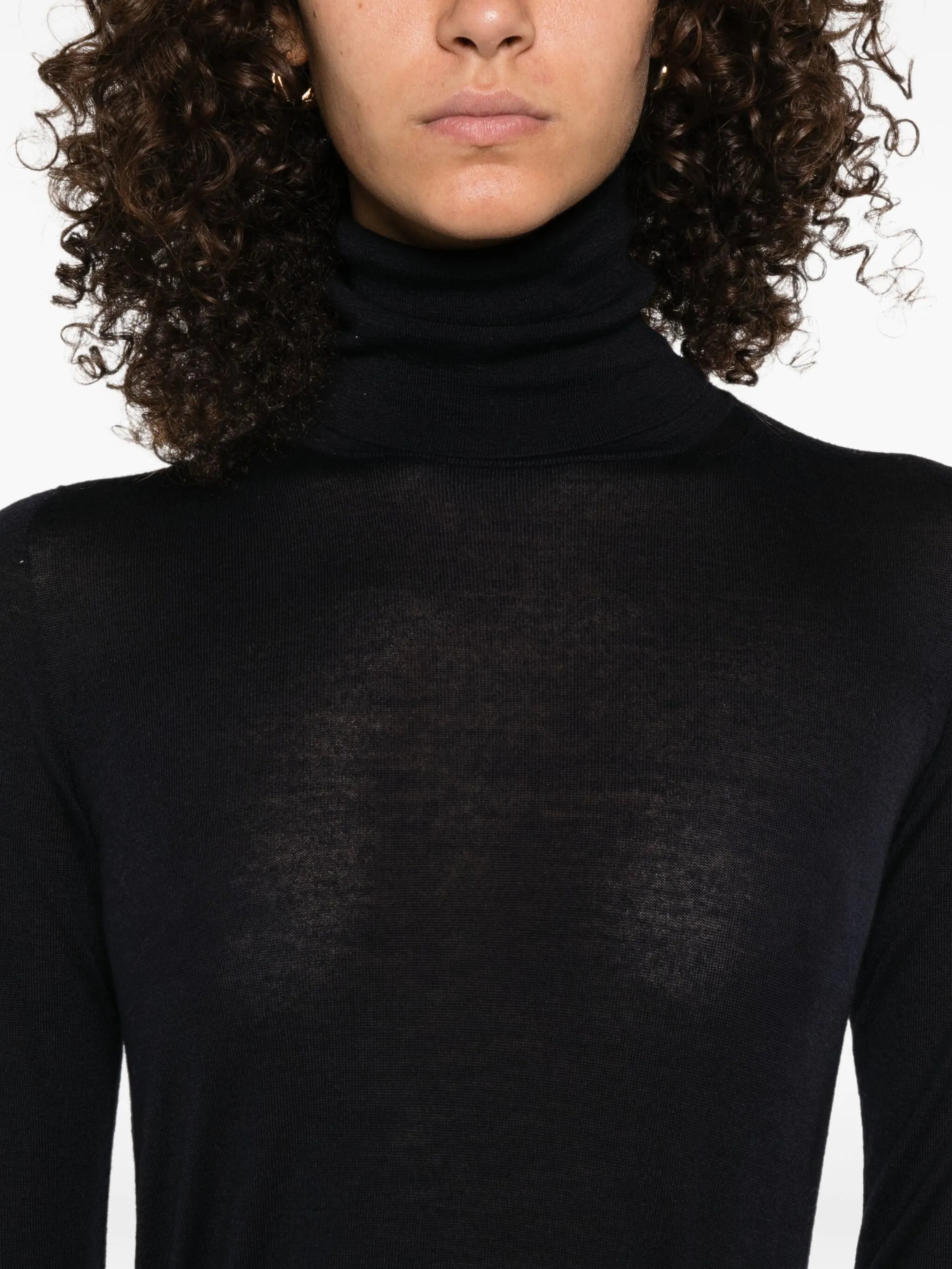 turtleneck virgin-wool sweater