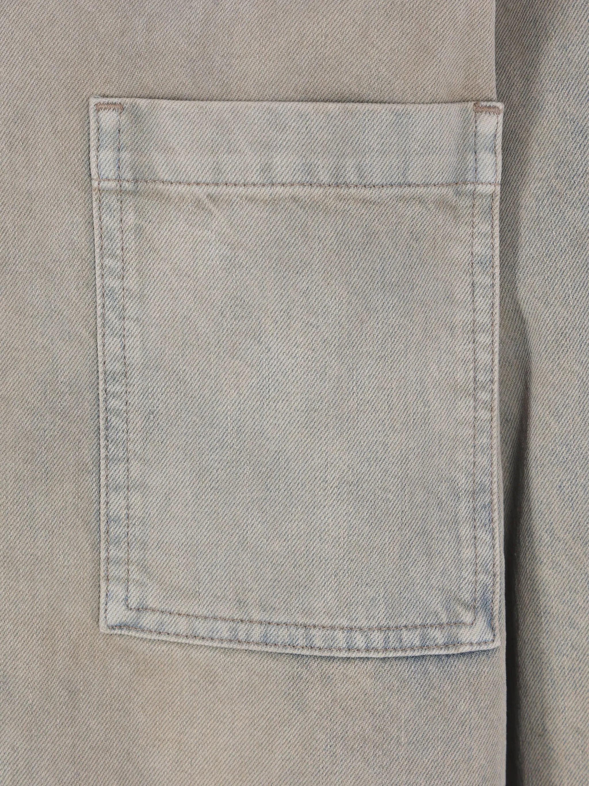 patch-pockets denim jacket