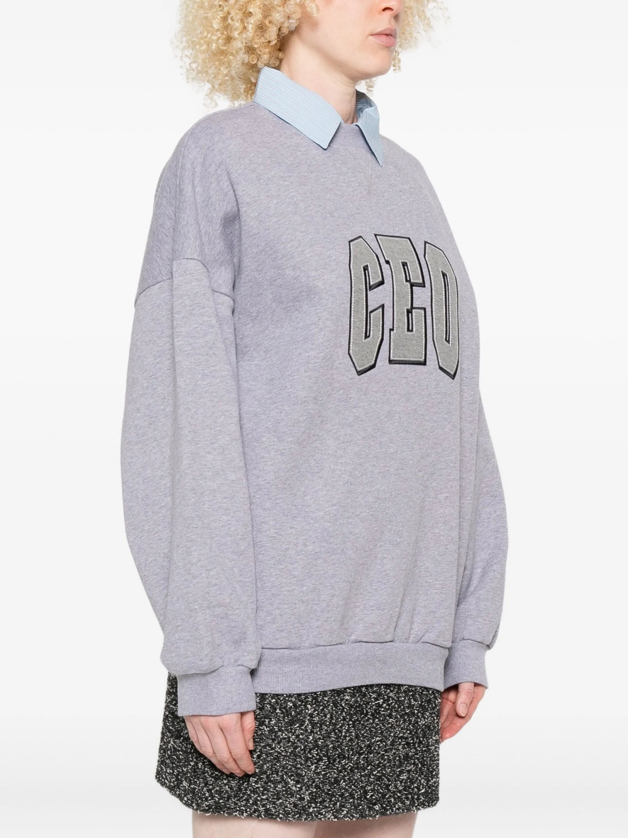 CEO Team ribbed sweatshirt