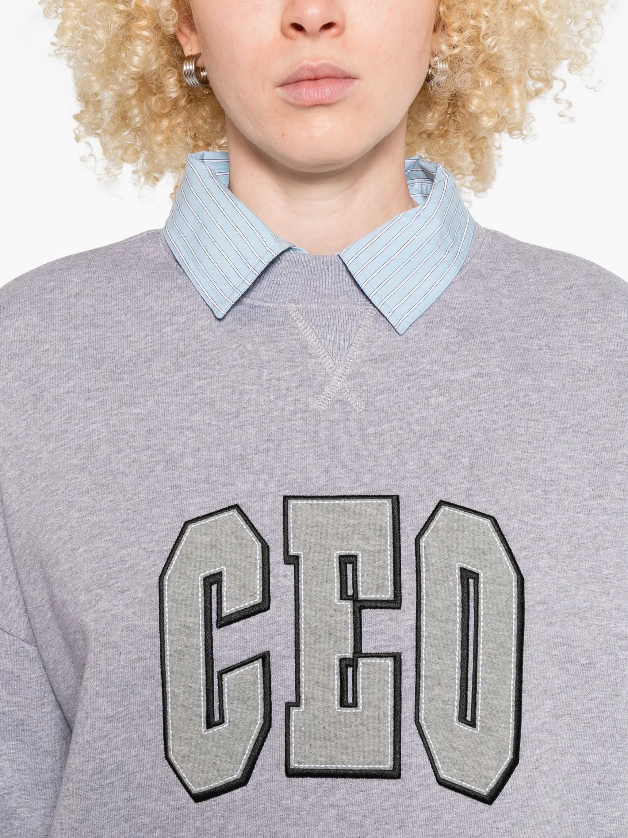 CEO Team ribbed sweatshirt