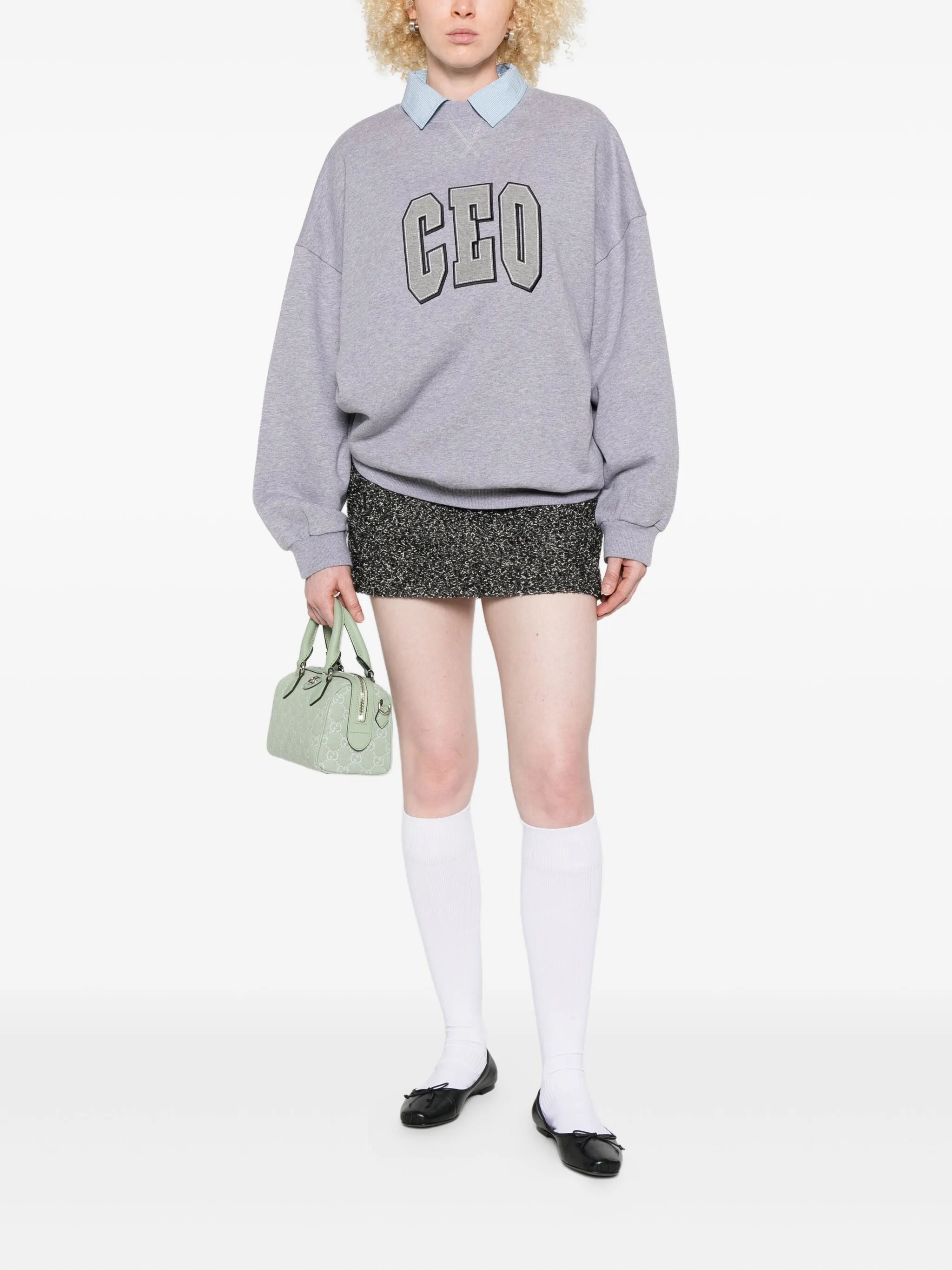 CEO Team ribbed sweatshirt