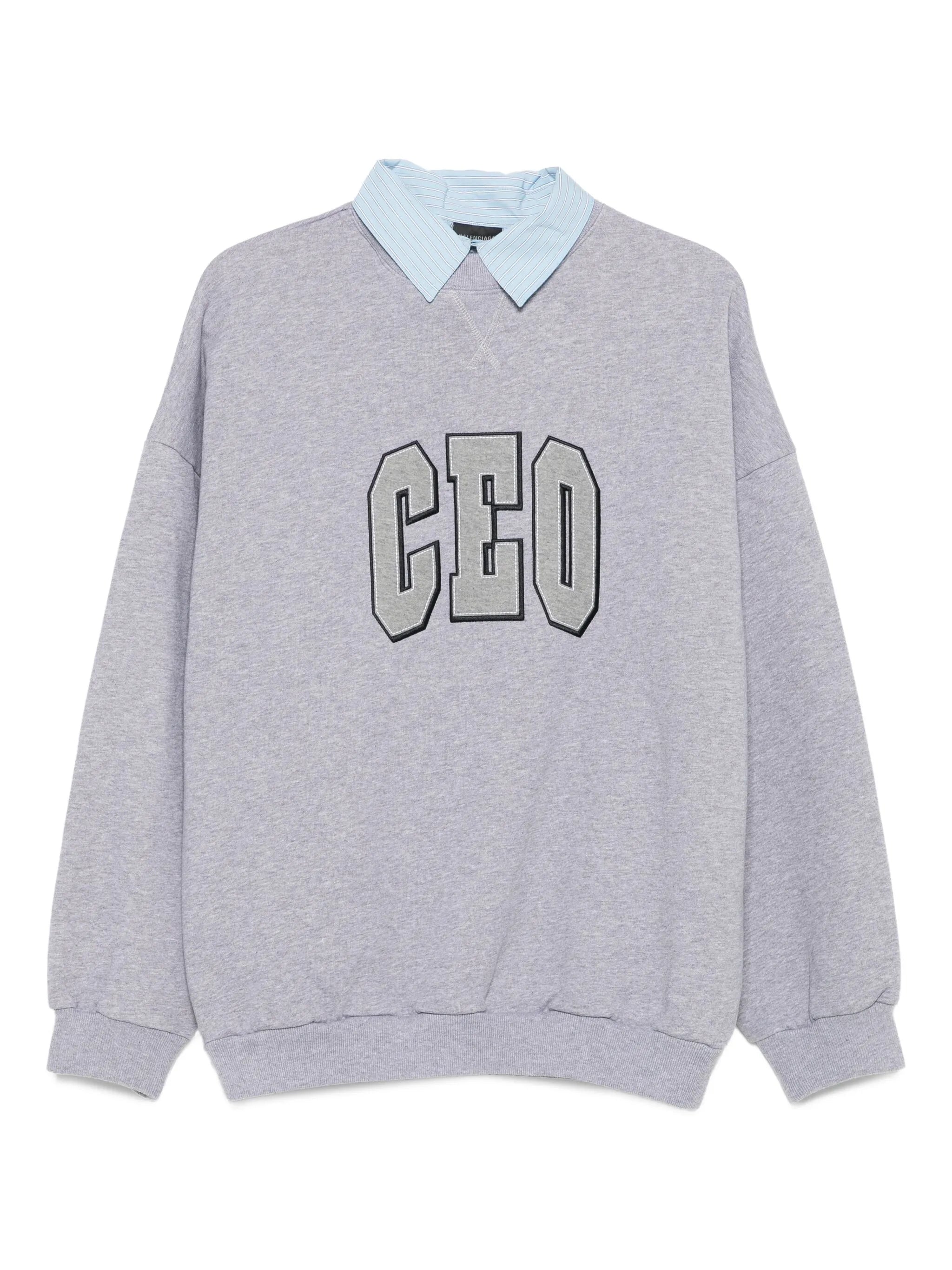 CEO Team ribbed sweatshirt