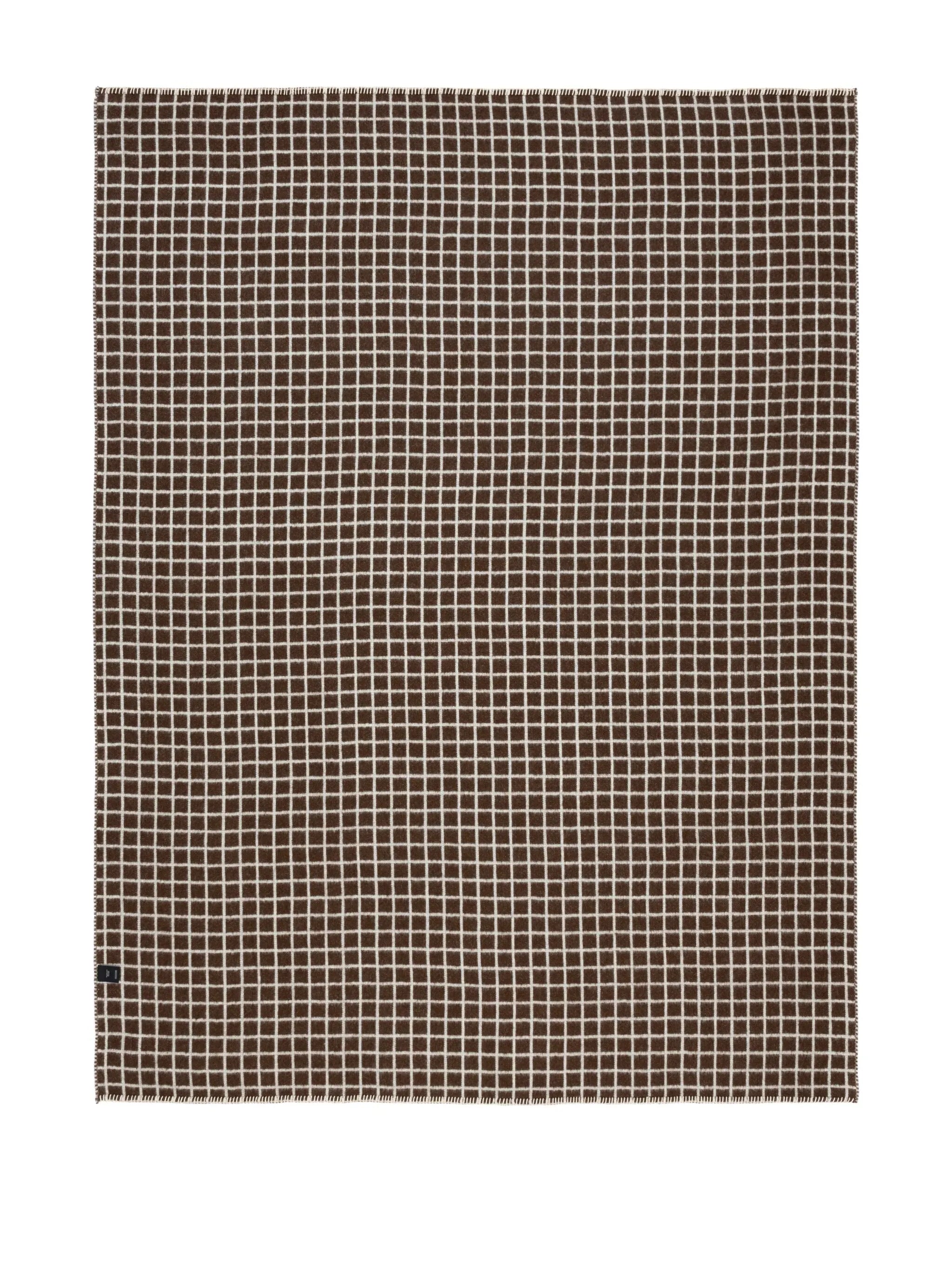 grid-pattern blanket (200cm x 150cm)