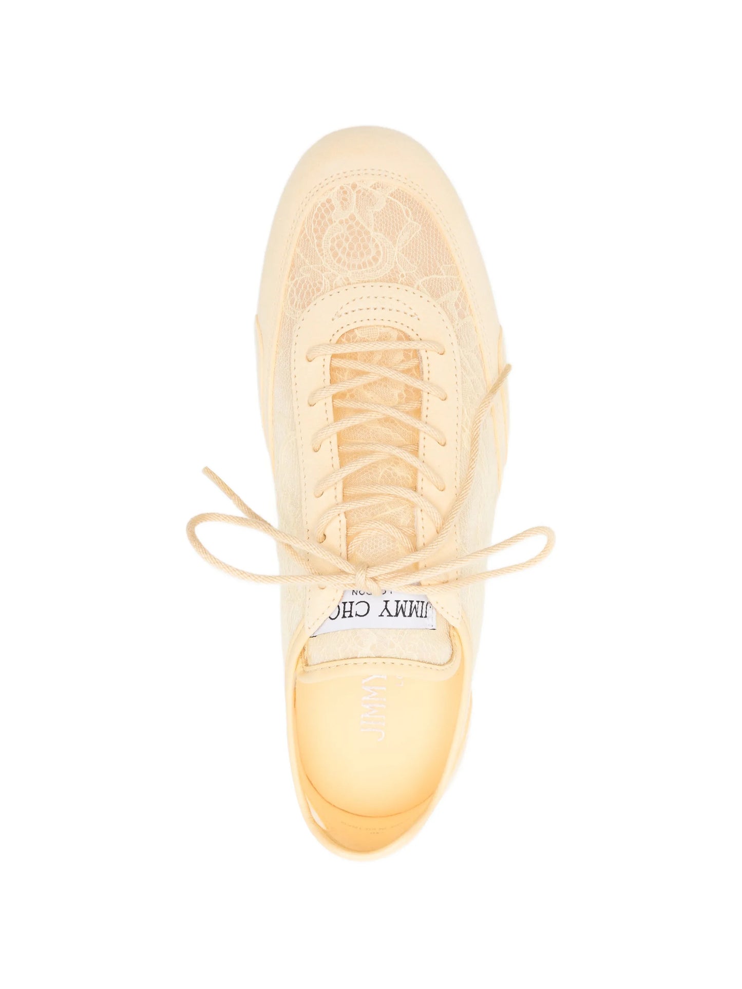 Sunny F lace-overlay low sneakers