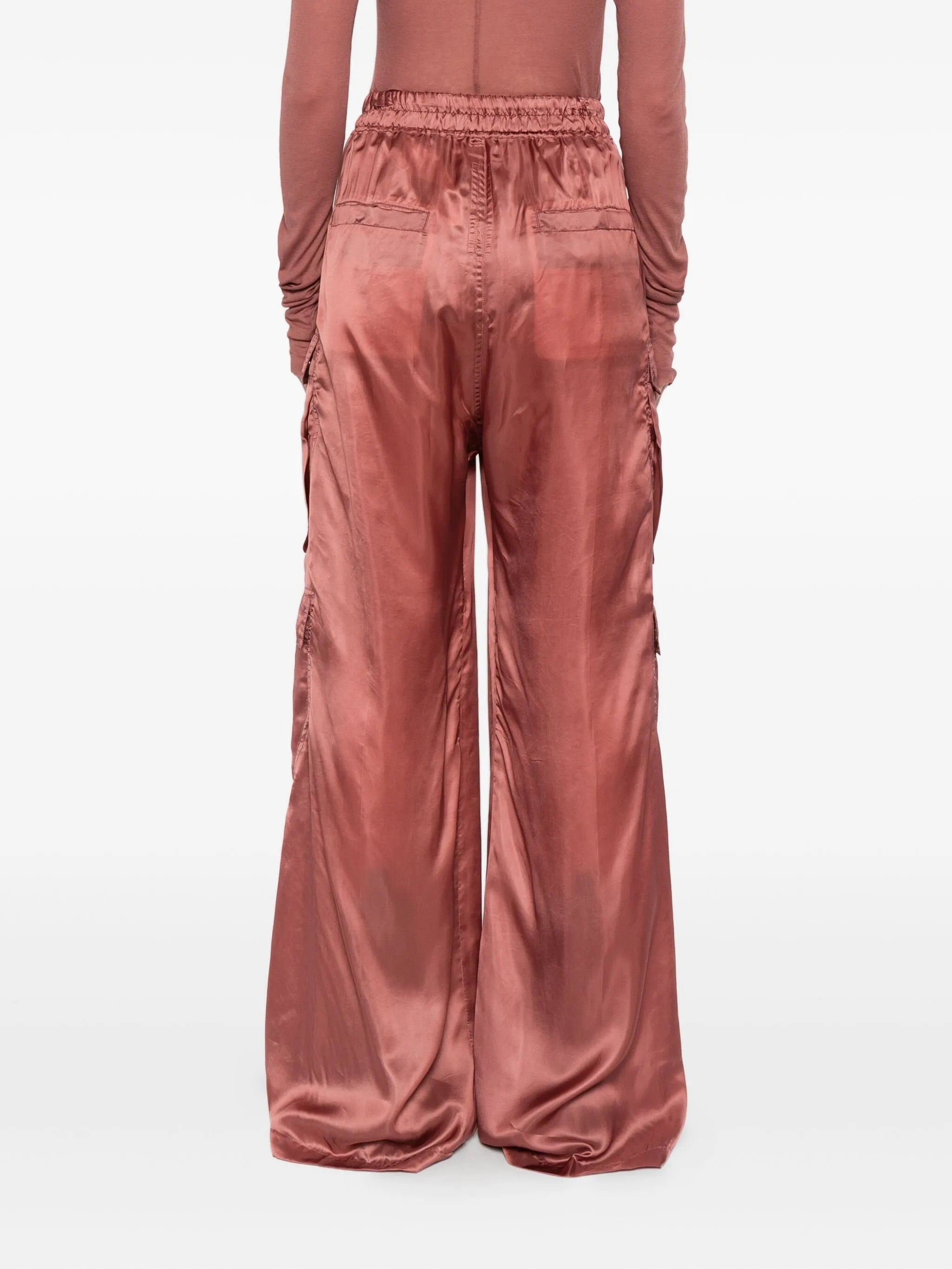 drawstring cargo trousers