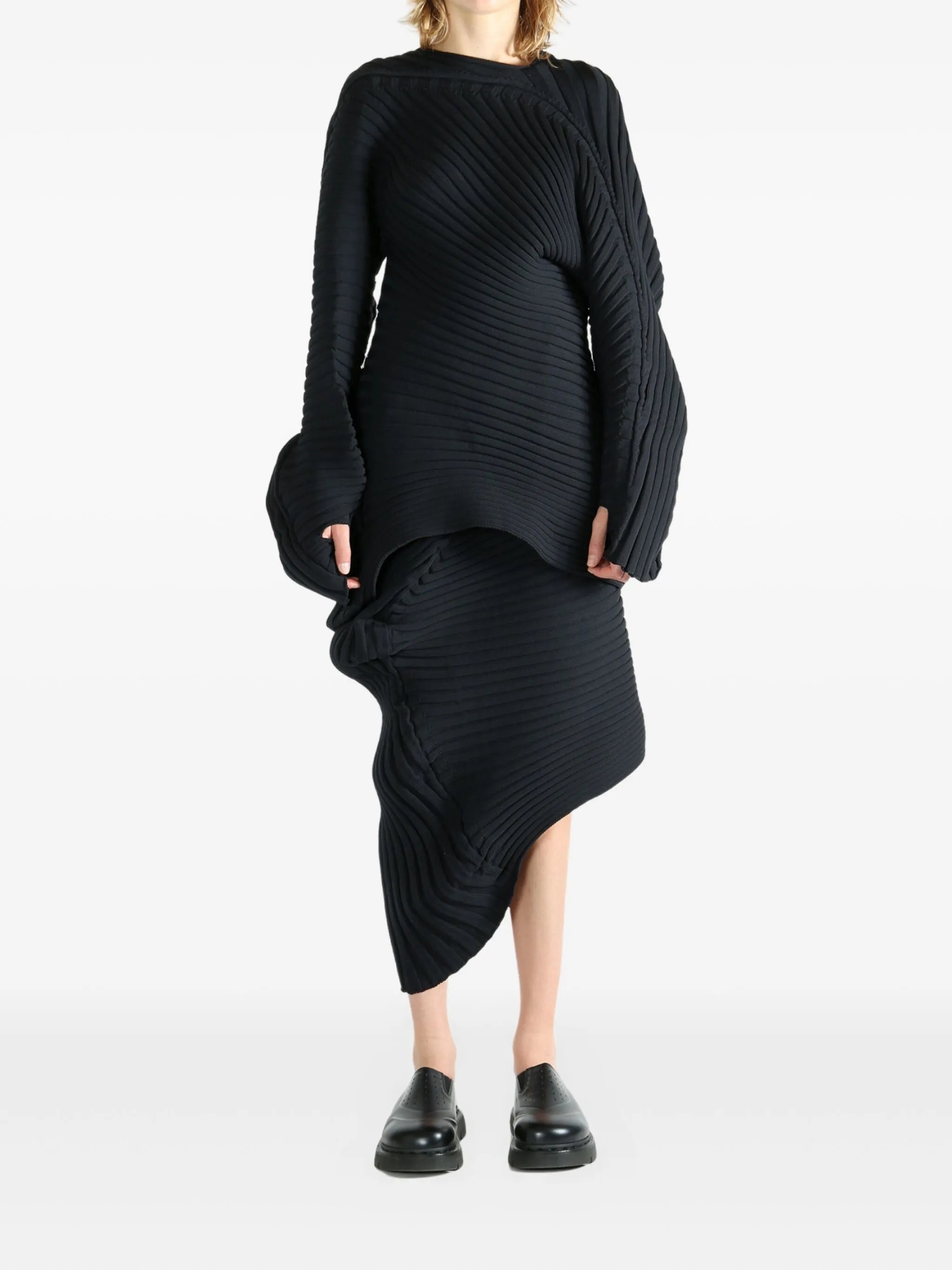 asymmetric sweater
