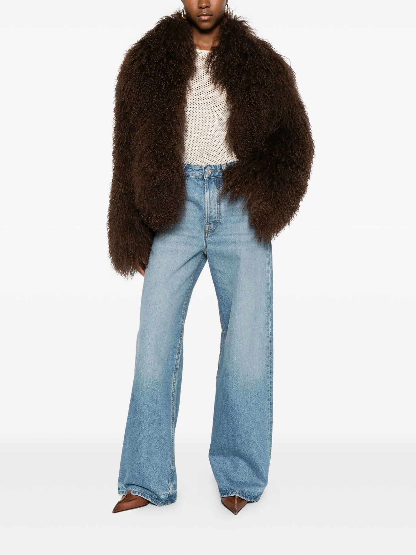 Rochelle shearling jacket