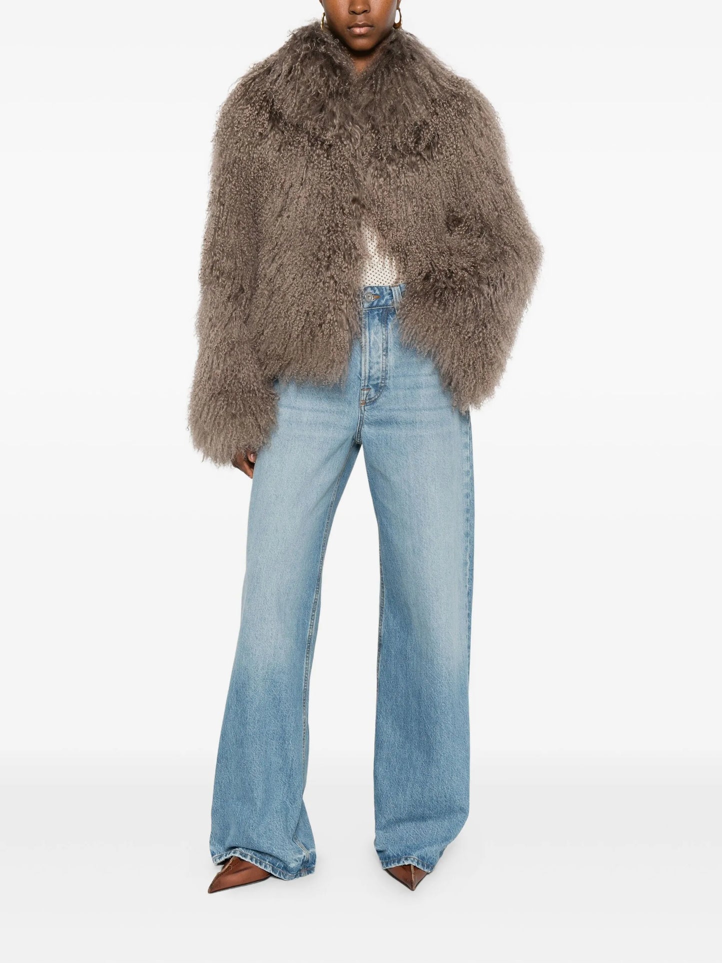 Rochelle shearling jacket