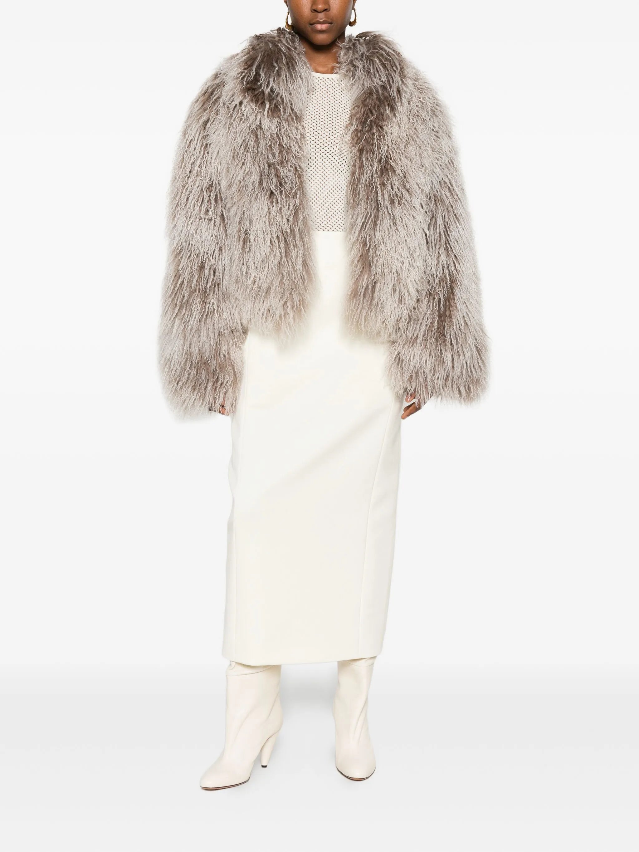 Rochelle shearling jacket