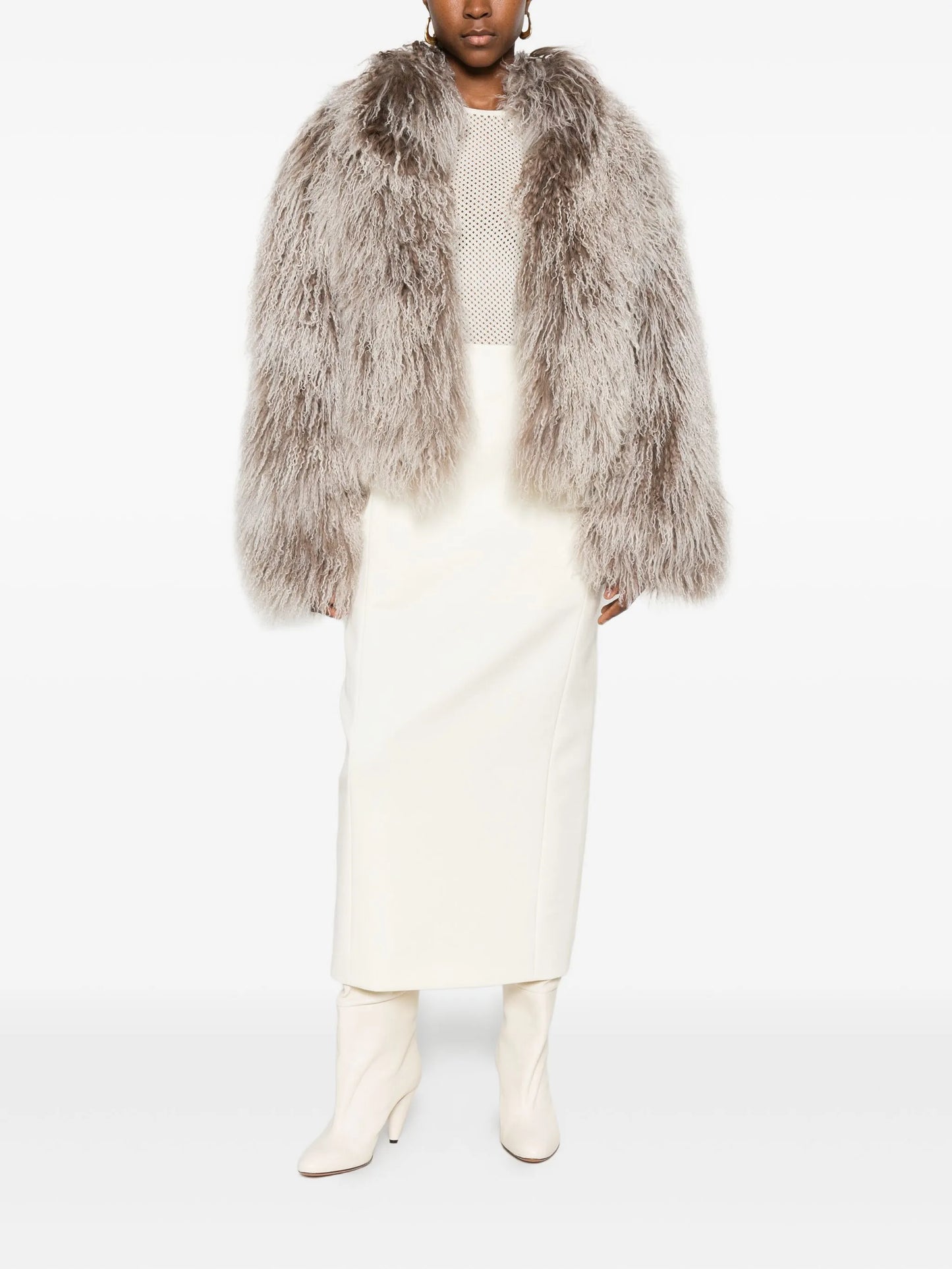 Rochelle shearling jacket