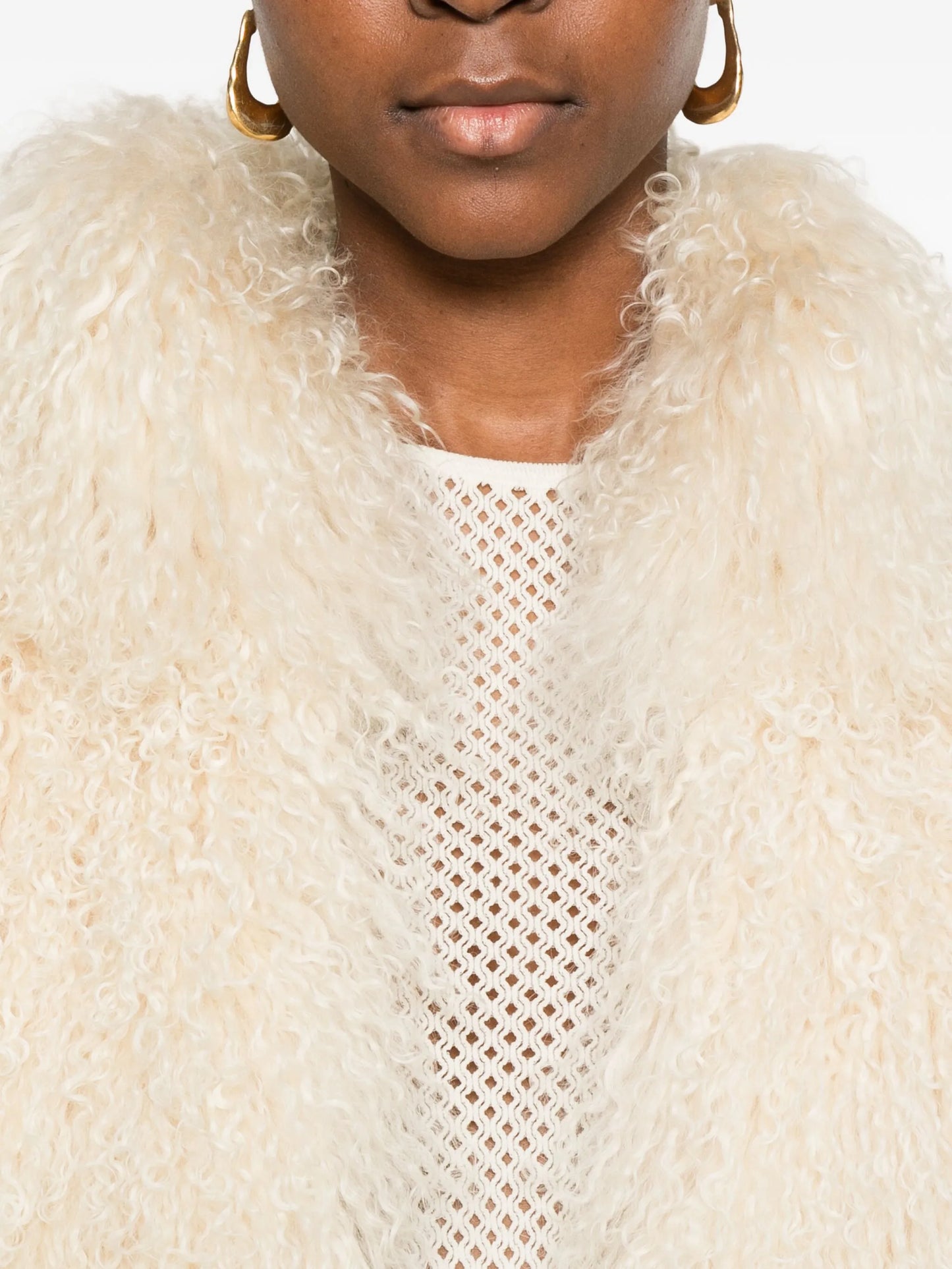 Rochelle shearling jacket