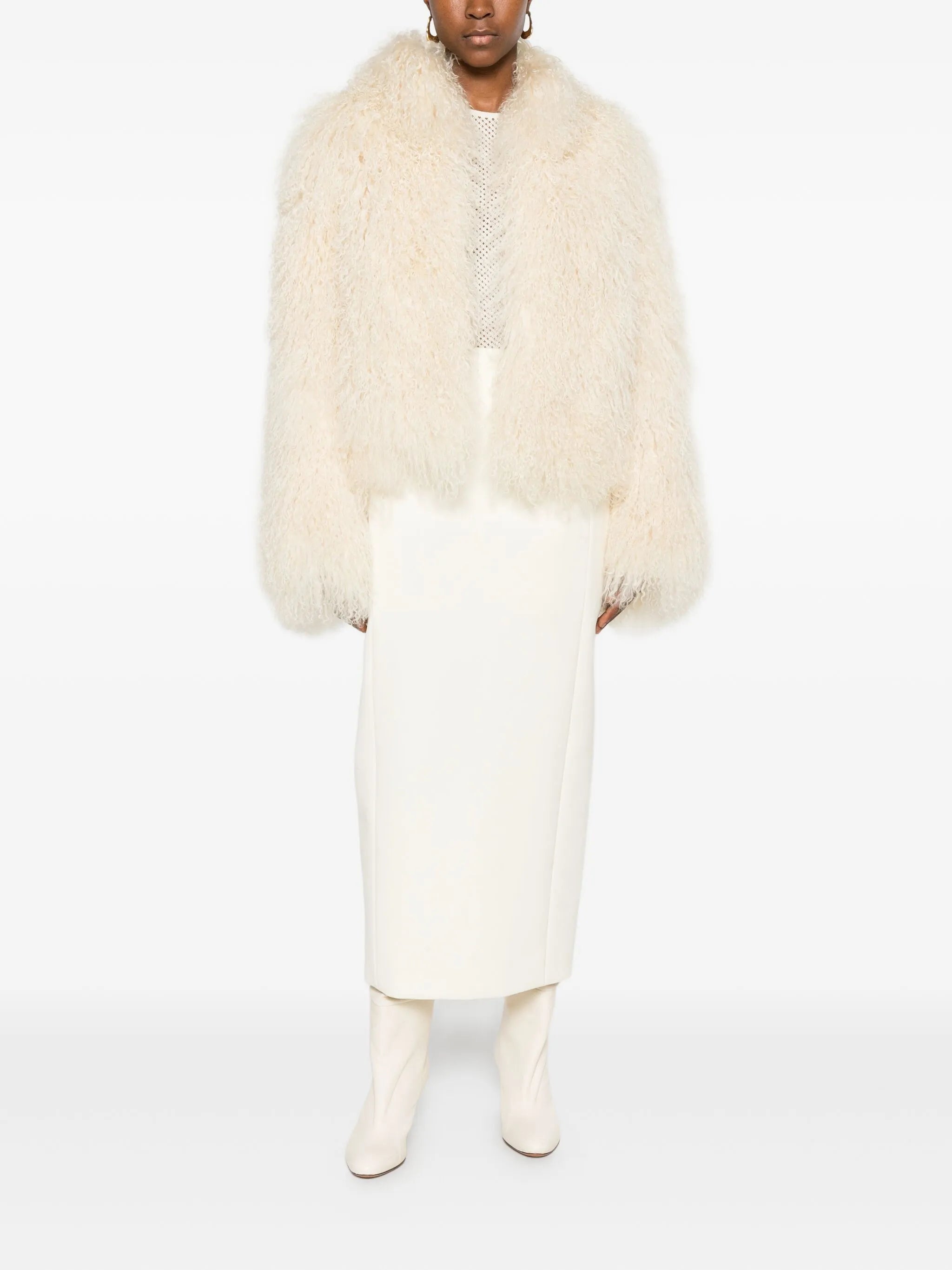 Rochelle shearling jacket