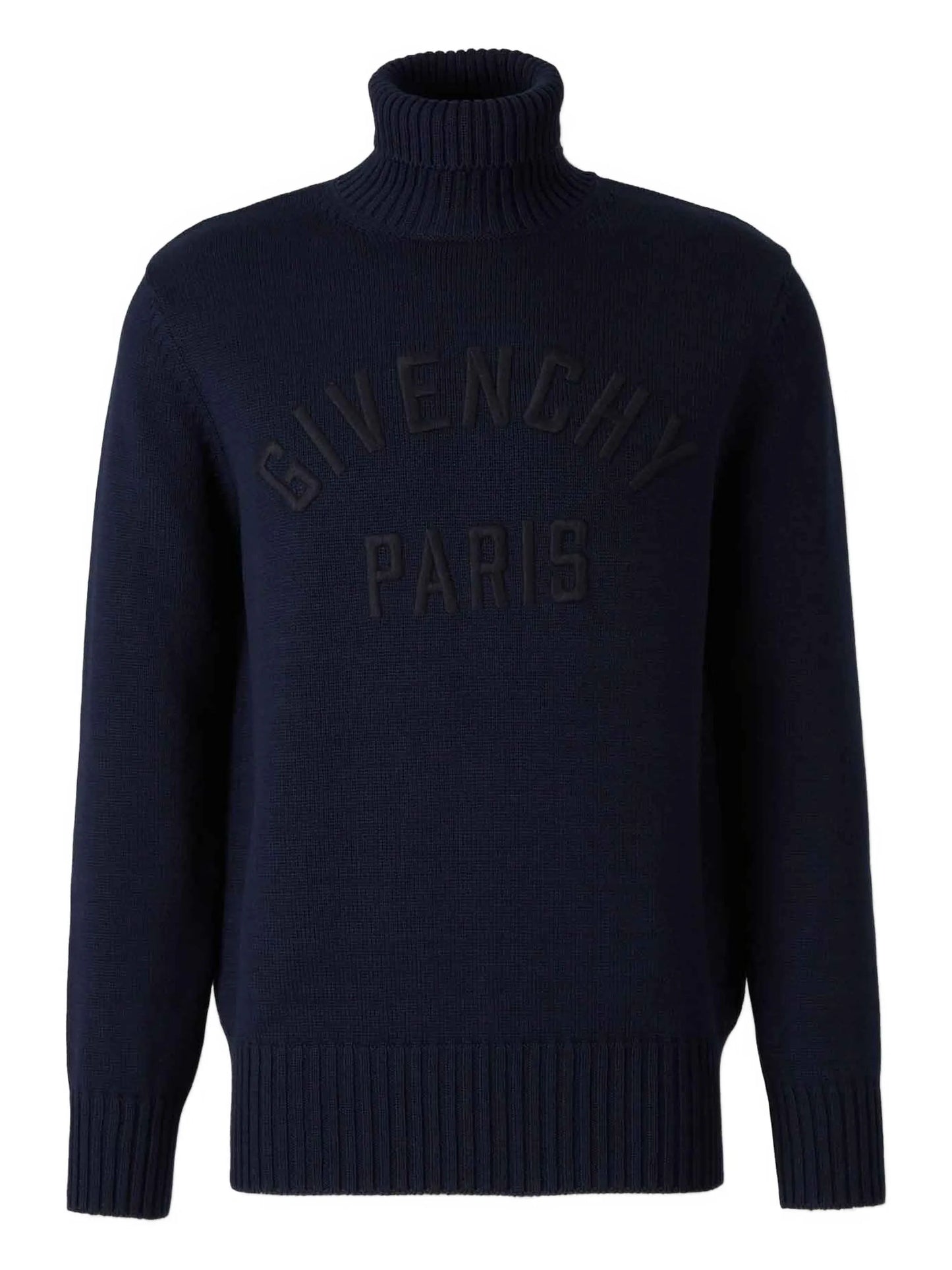 logo turtleneck sweater