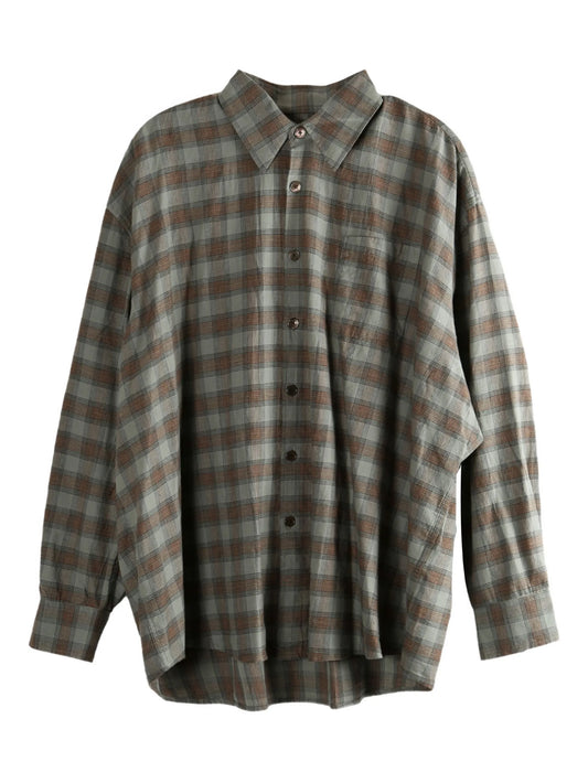 flannel check shirt
