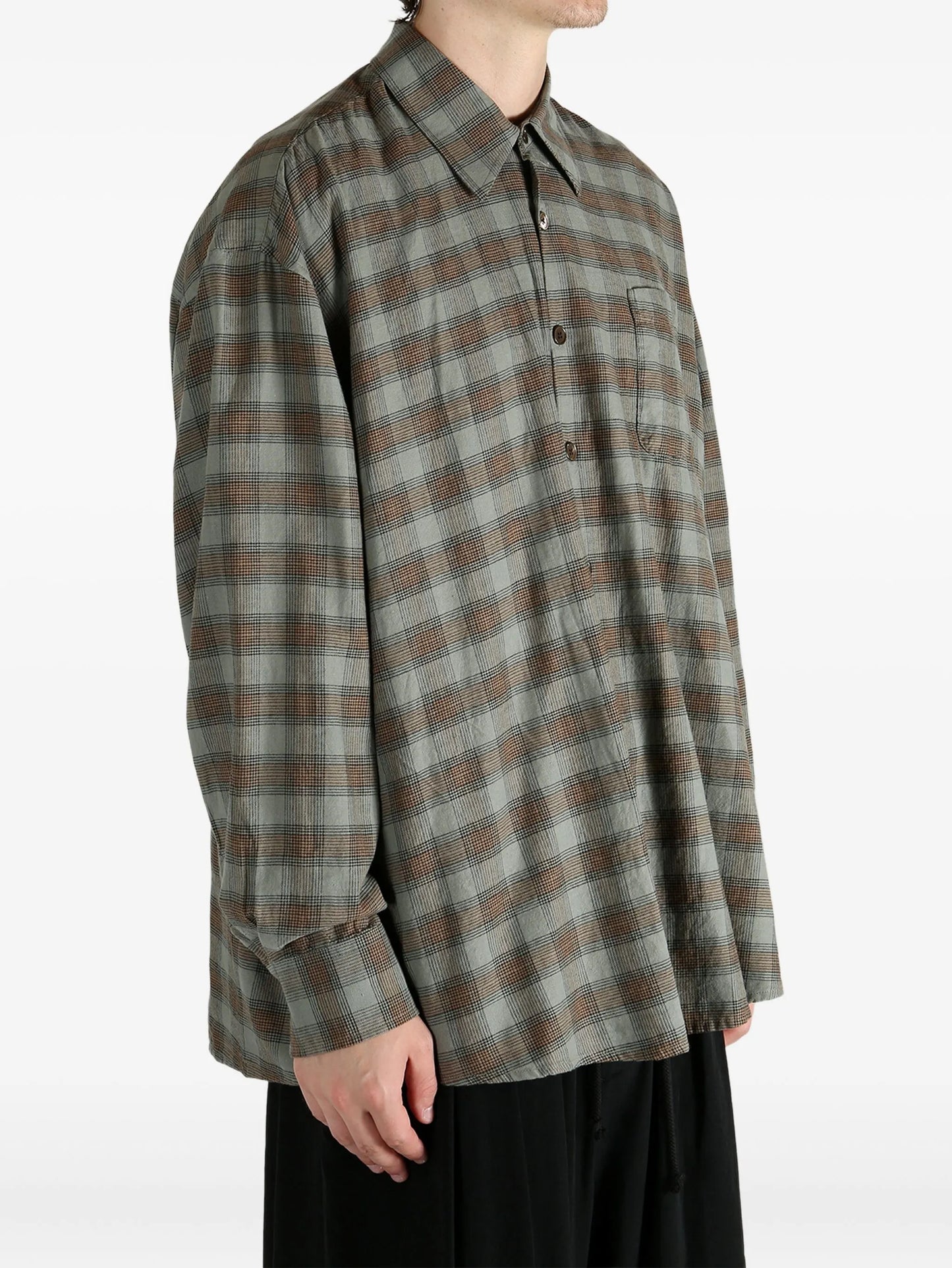 flannel check shirt