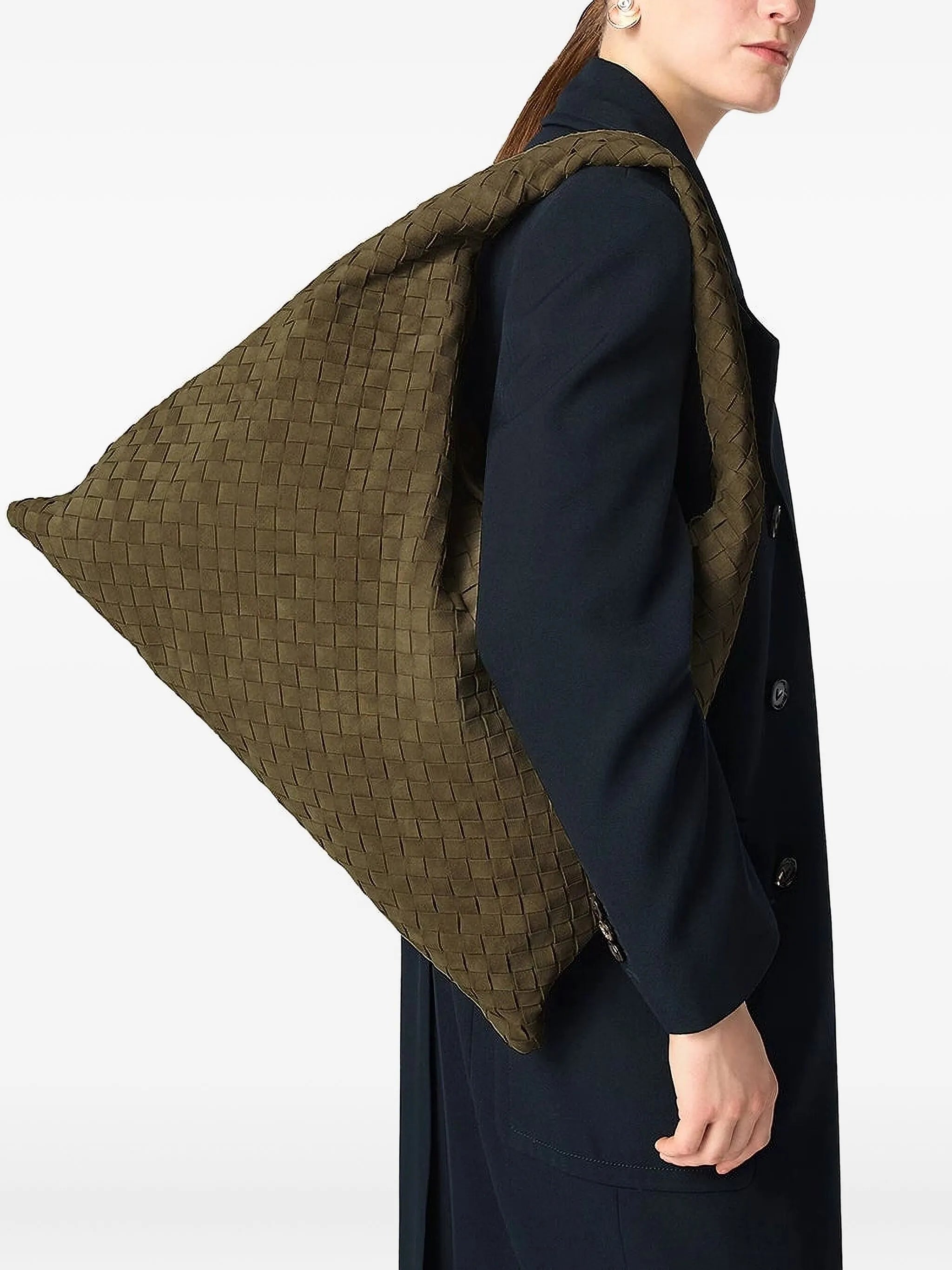 large Hop Intrecciato shoulder bag