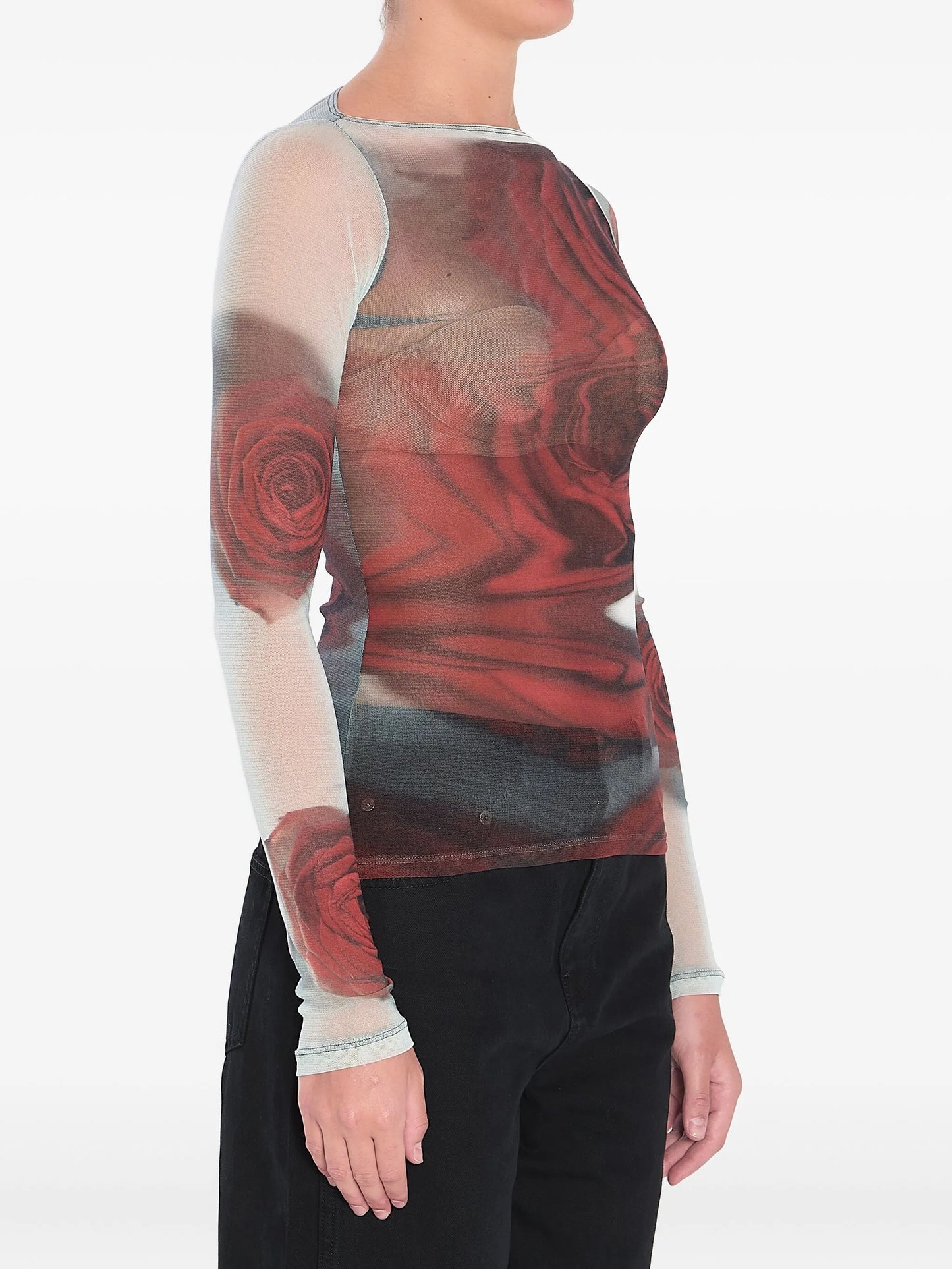Blurry Roses top