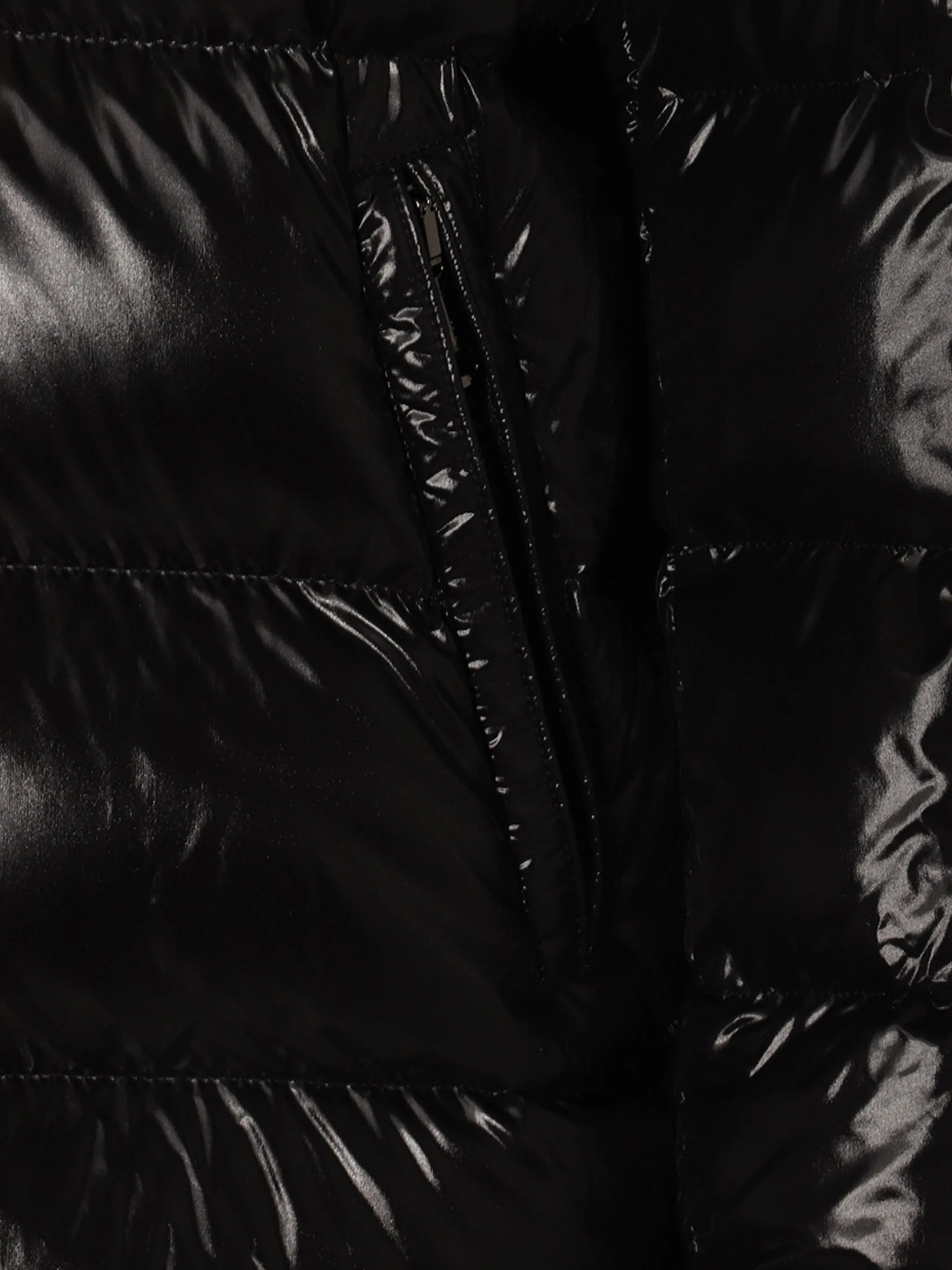 hooded puffer jacket