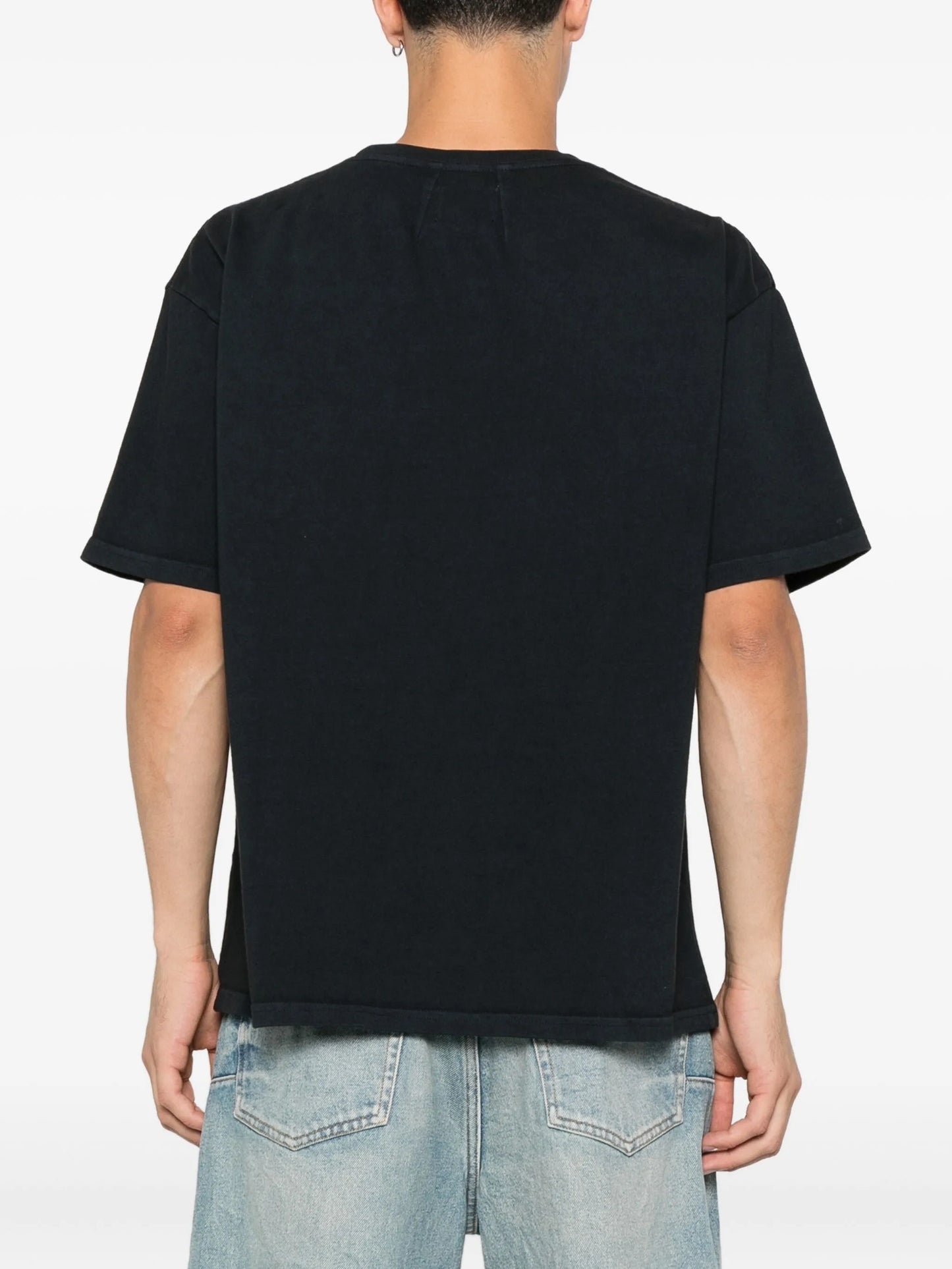 diagonal-logo graphic T-shirt