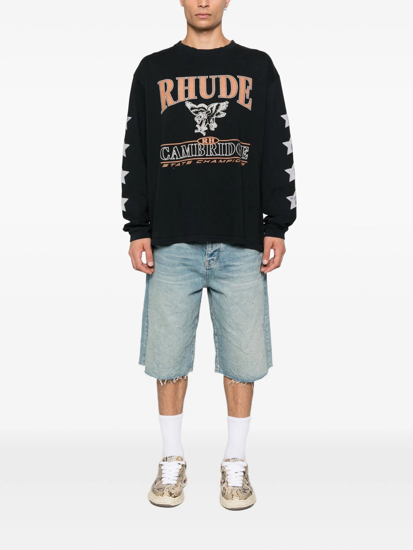 eagle-star long-sleeve sweatshirt