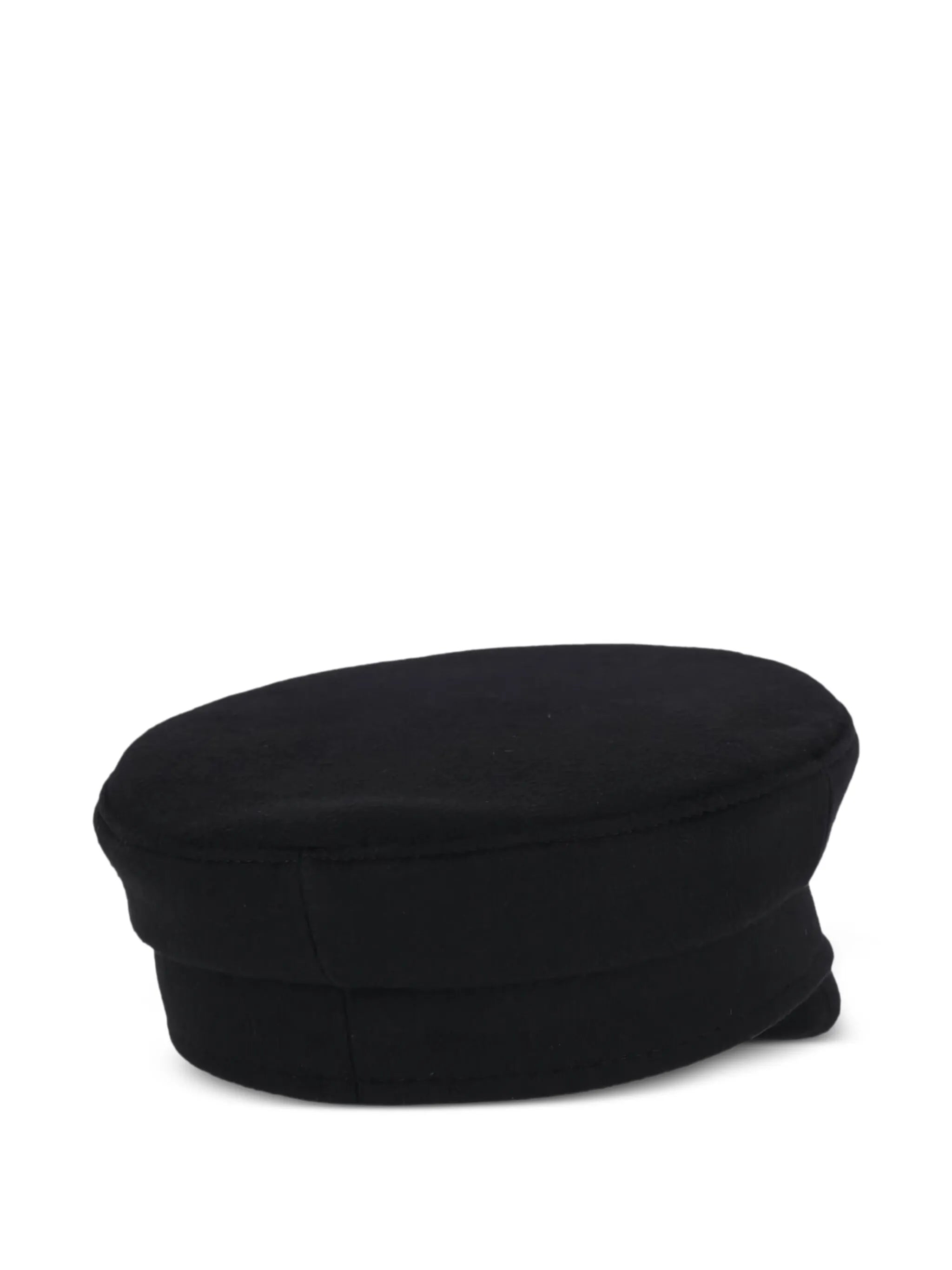 baker-boy rhinestone-embellished hat