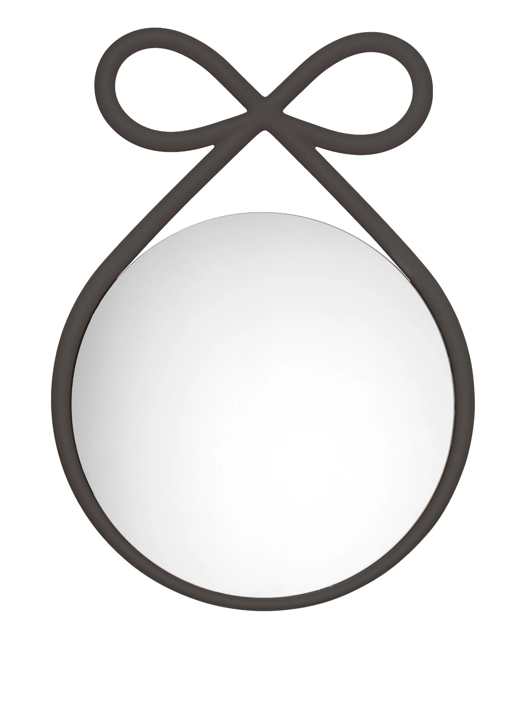 Ribbon-bow mirror