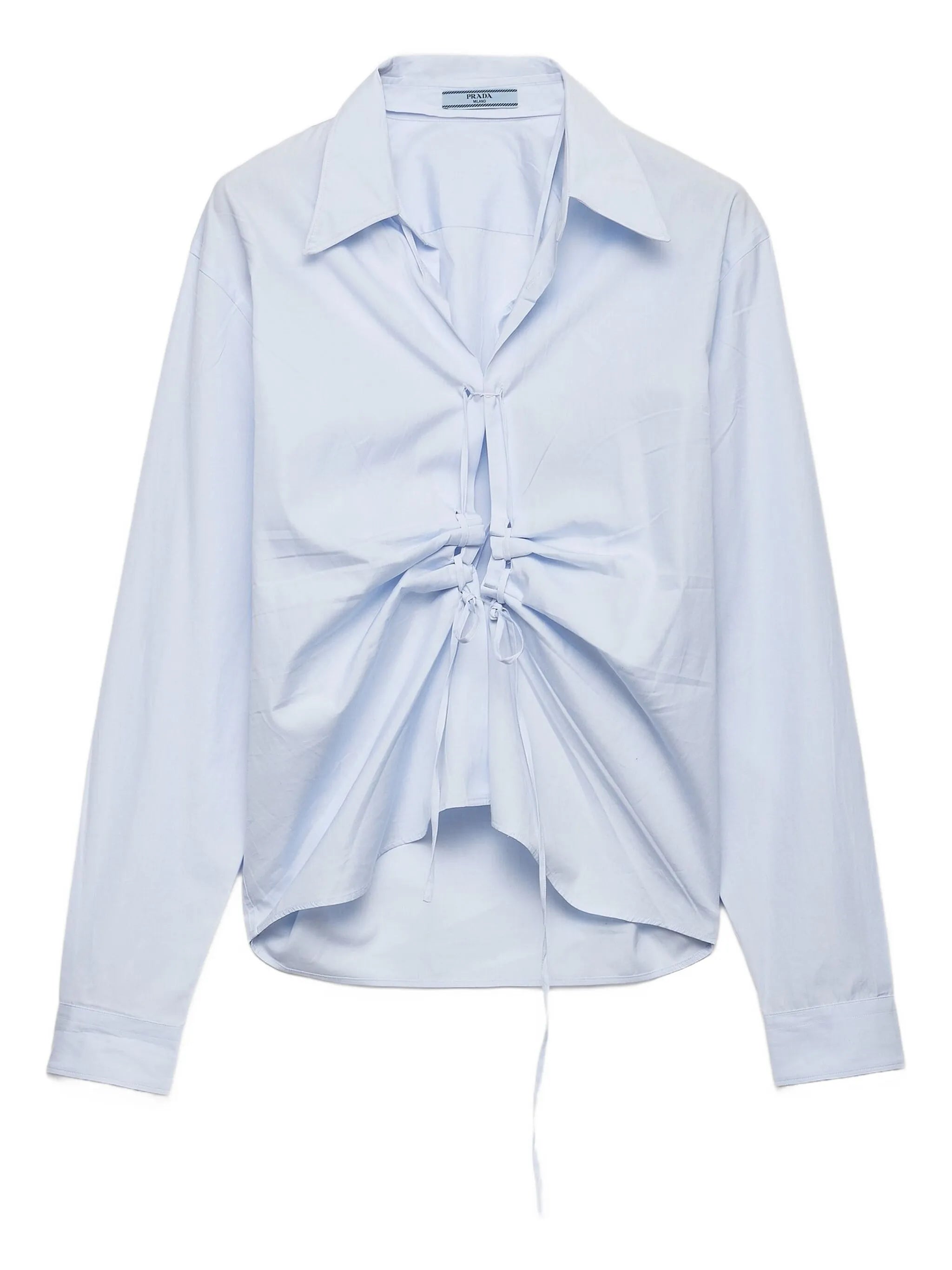 lace-up shirt
