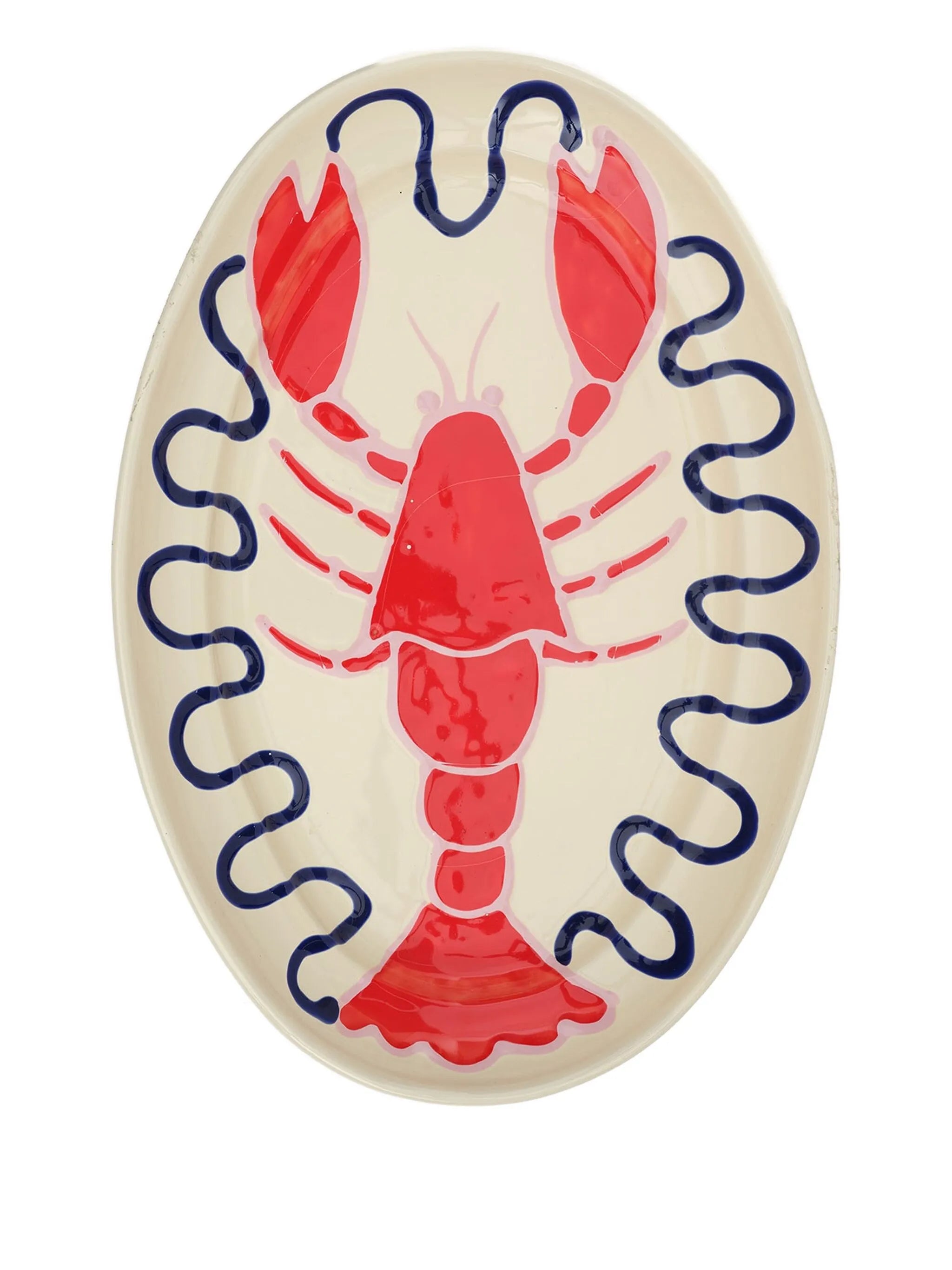 Lobster ceramic platter