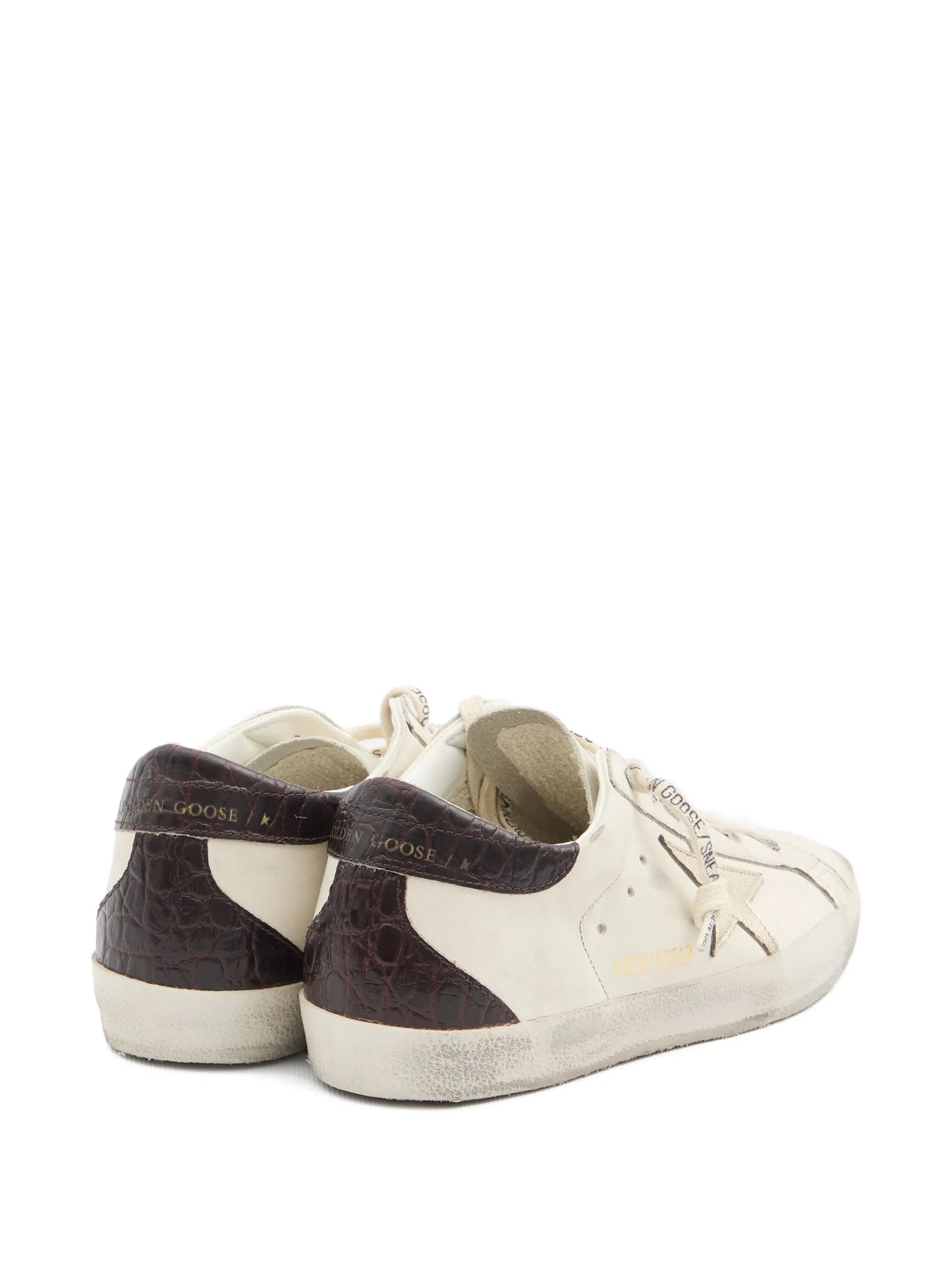 Super-Star crocodile-effect sneakers