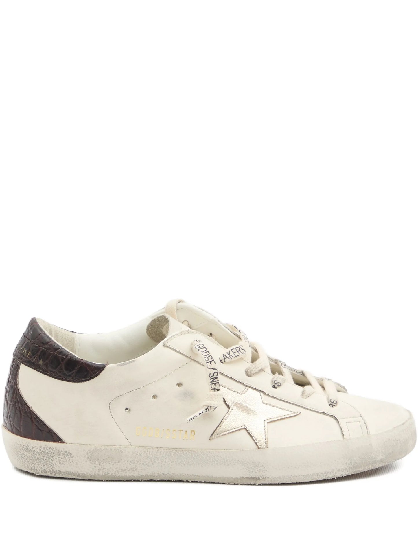 Super-Star crocodile-effect sneakers