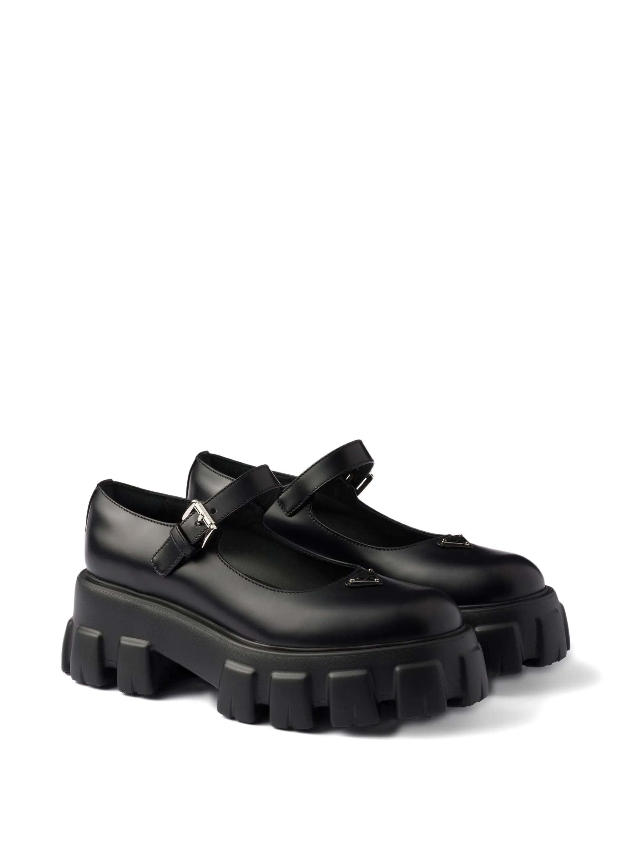 logo-detail flat pumps