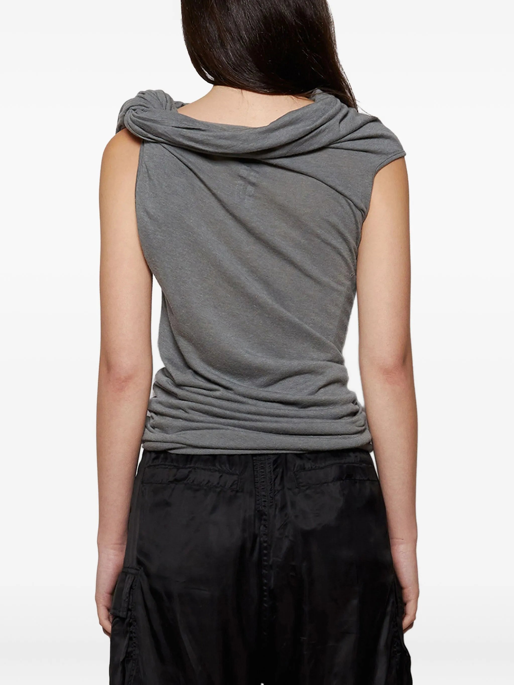 draped twist top