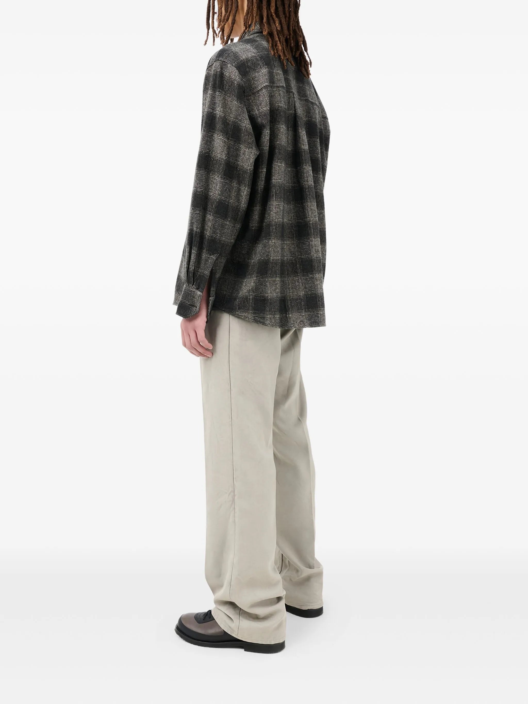 checked cotton shirt