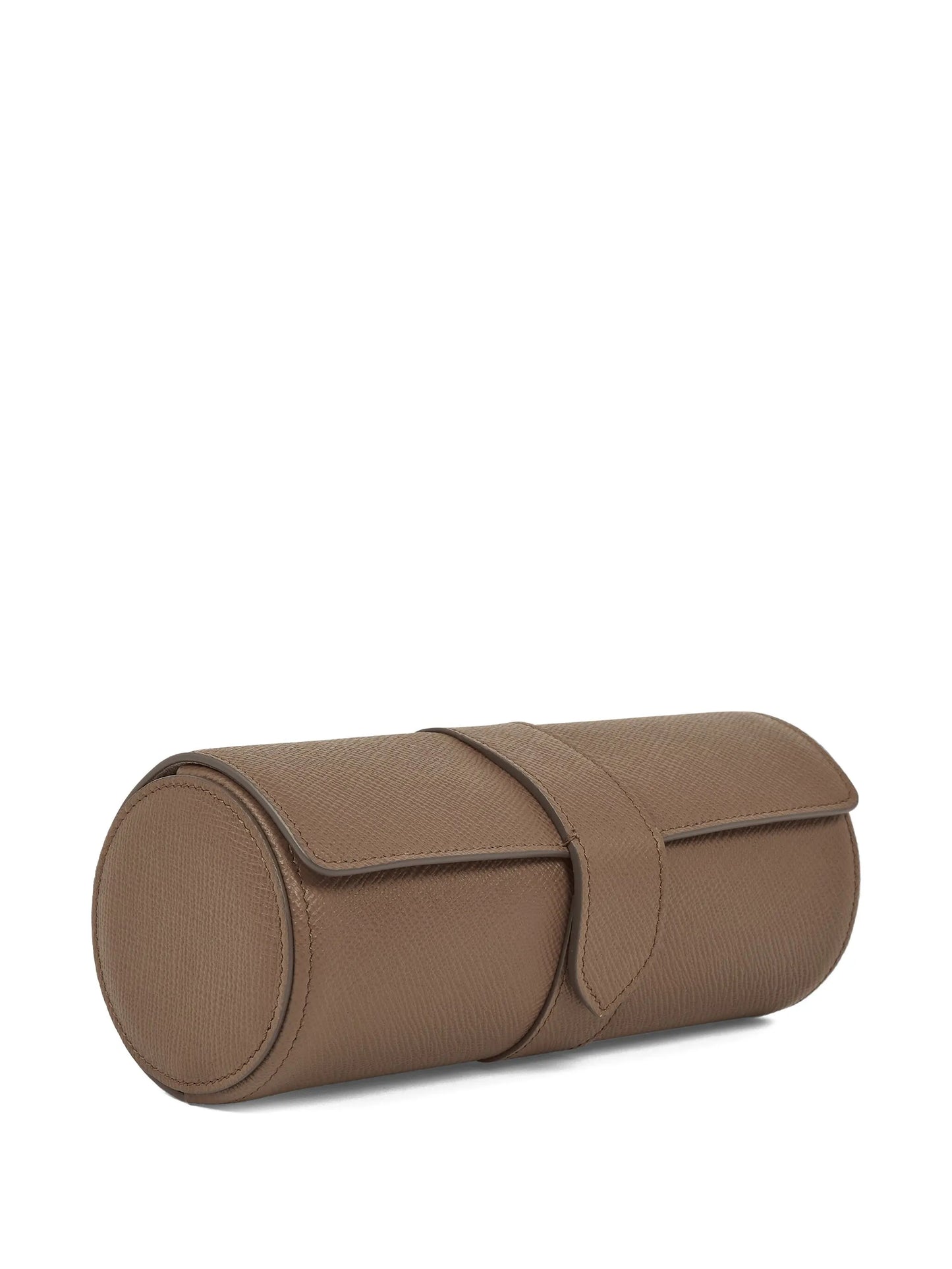 Panama leather watch roll