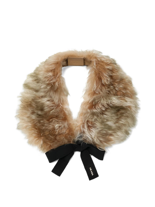 lamb-fur scarf