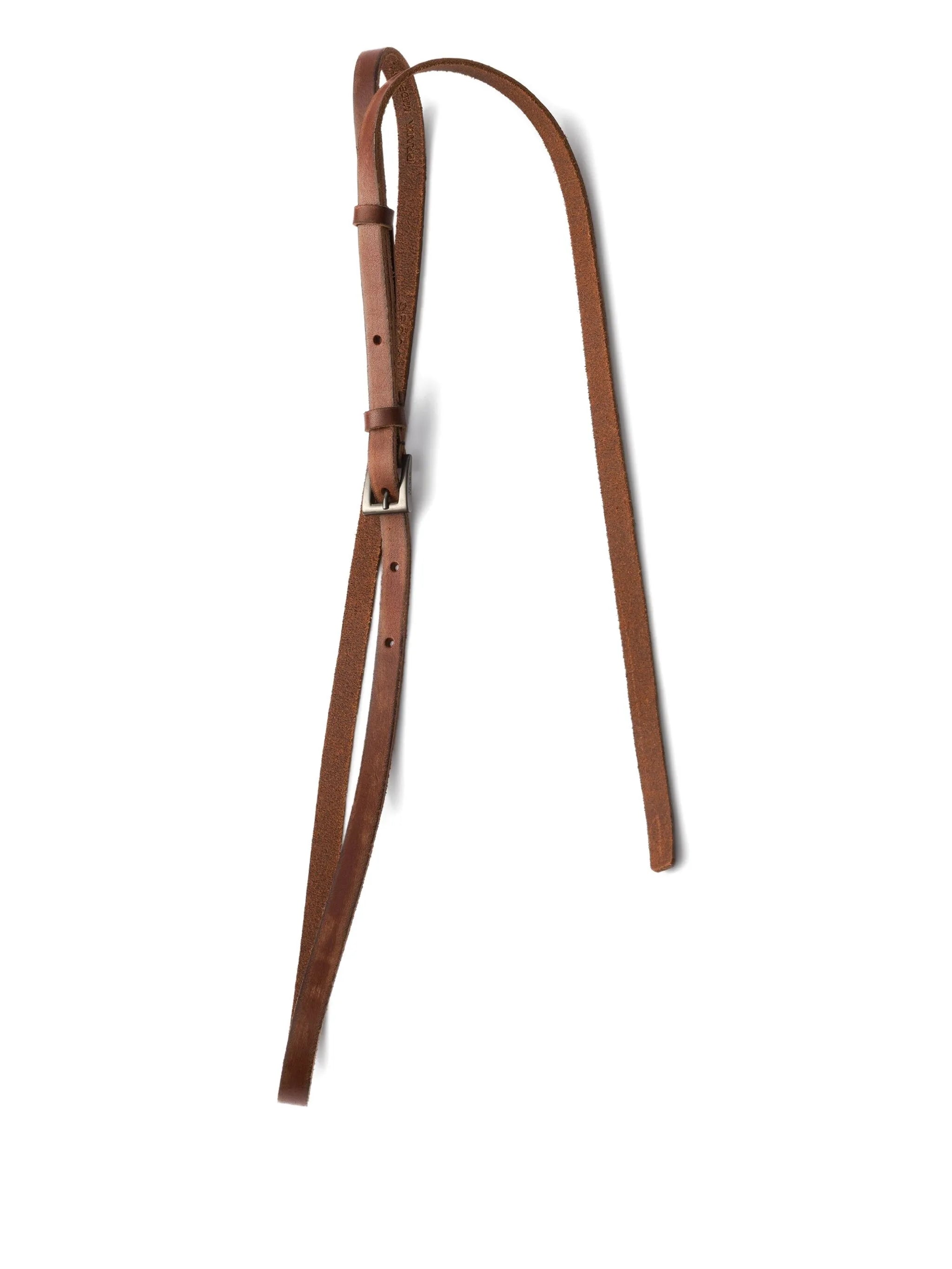 leather buckle belt