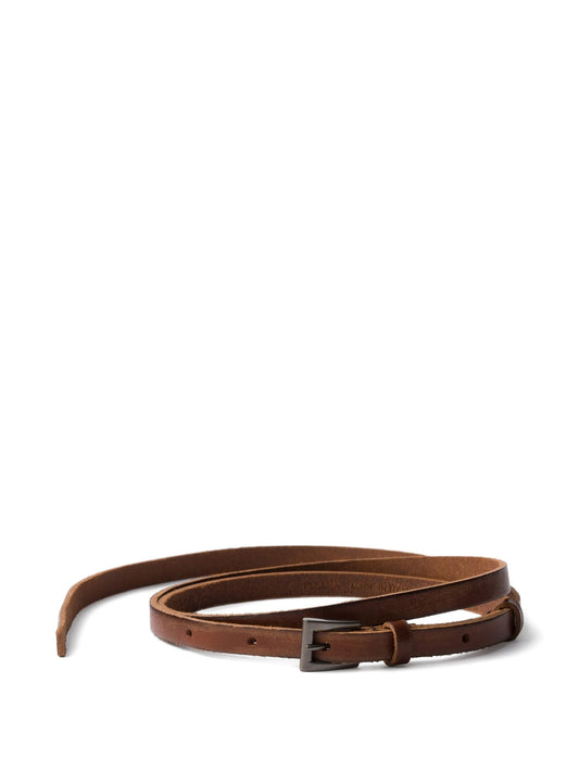 leather buckle belt