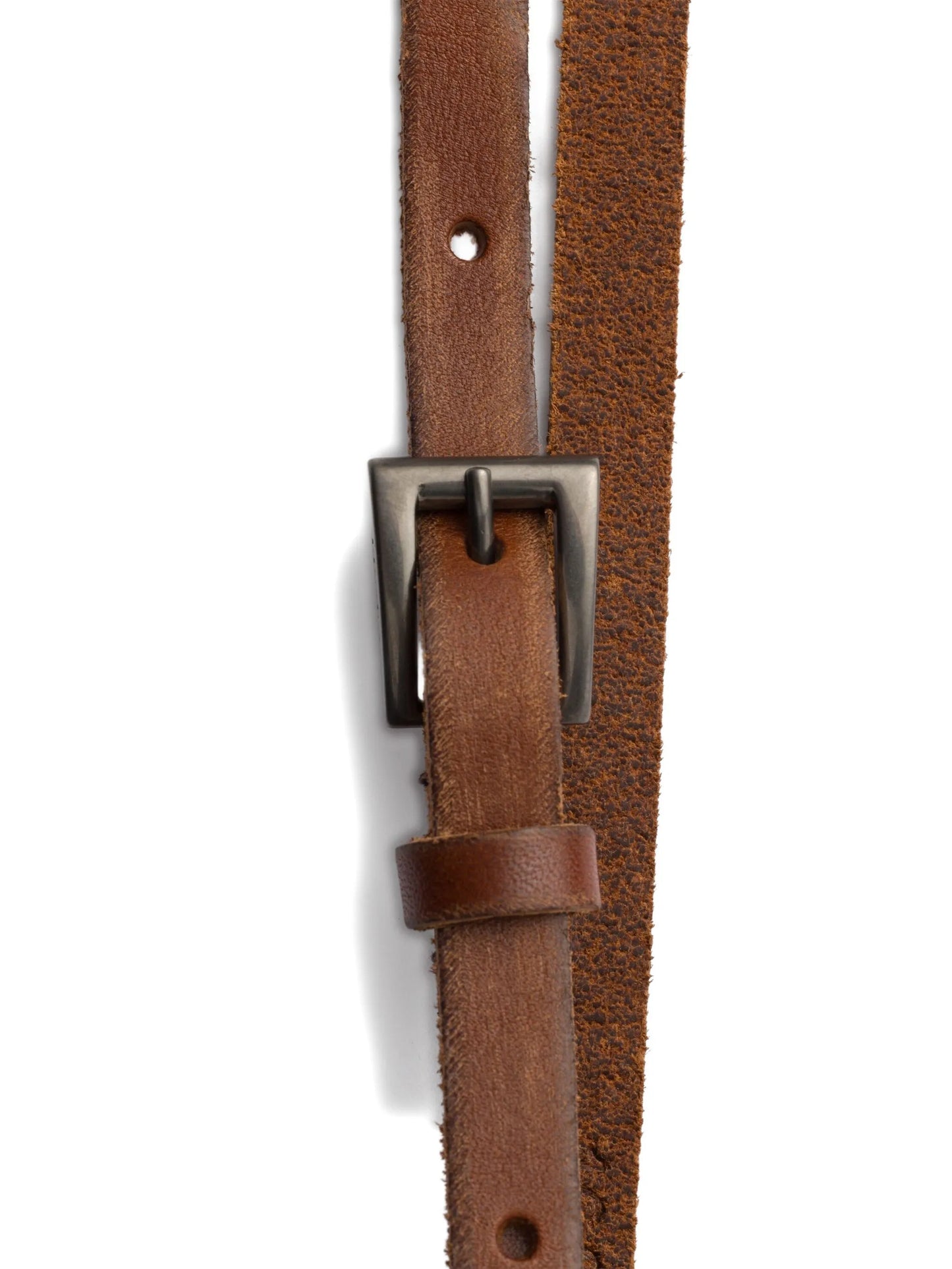 leather buckle belt