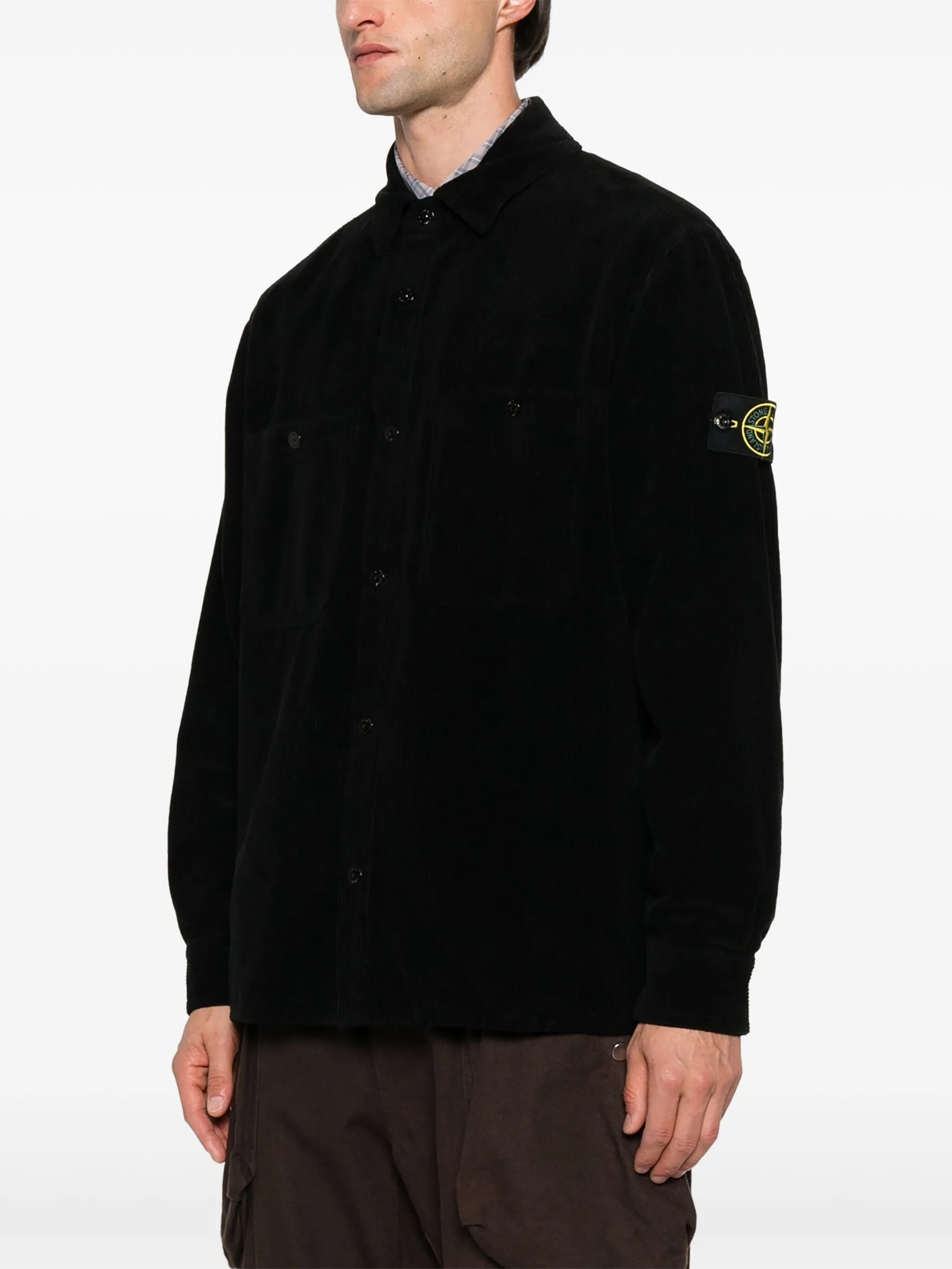 long-sleeved cotton shirt