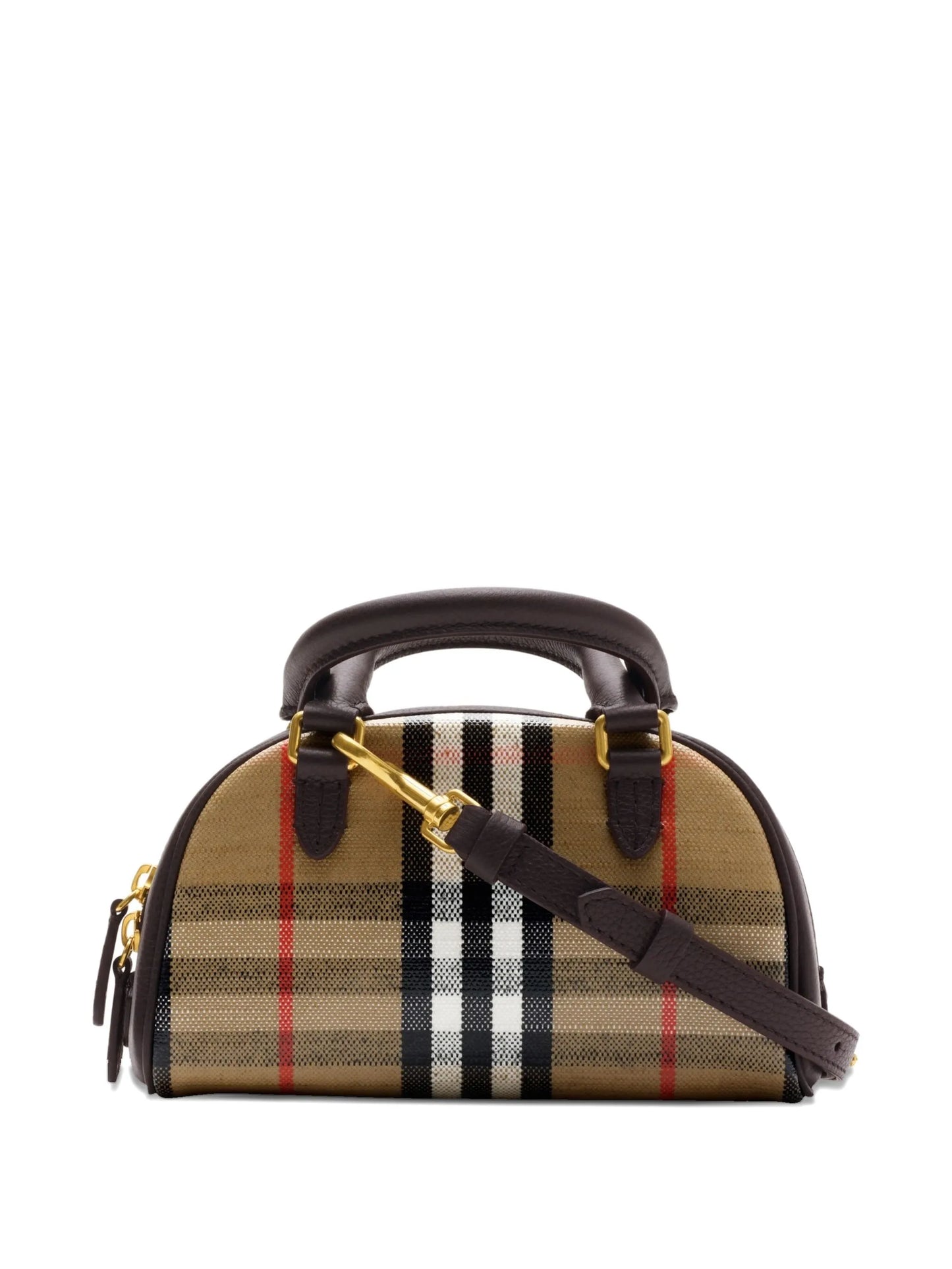 Highlands checked tote bag
