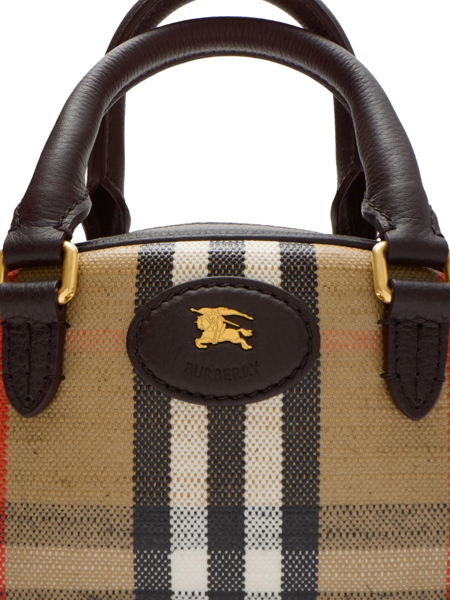 Highlands checked tote bag