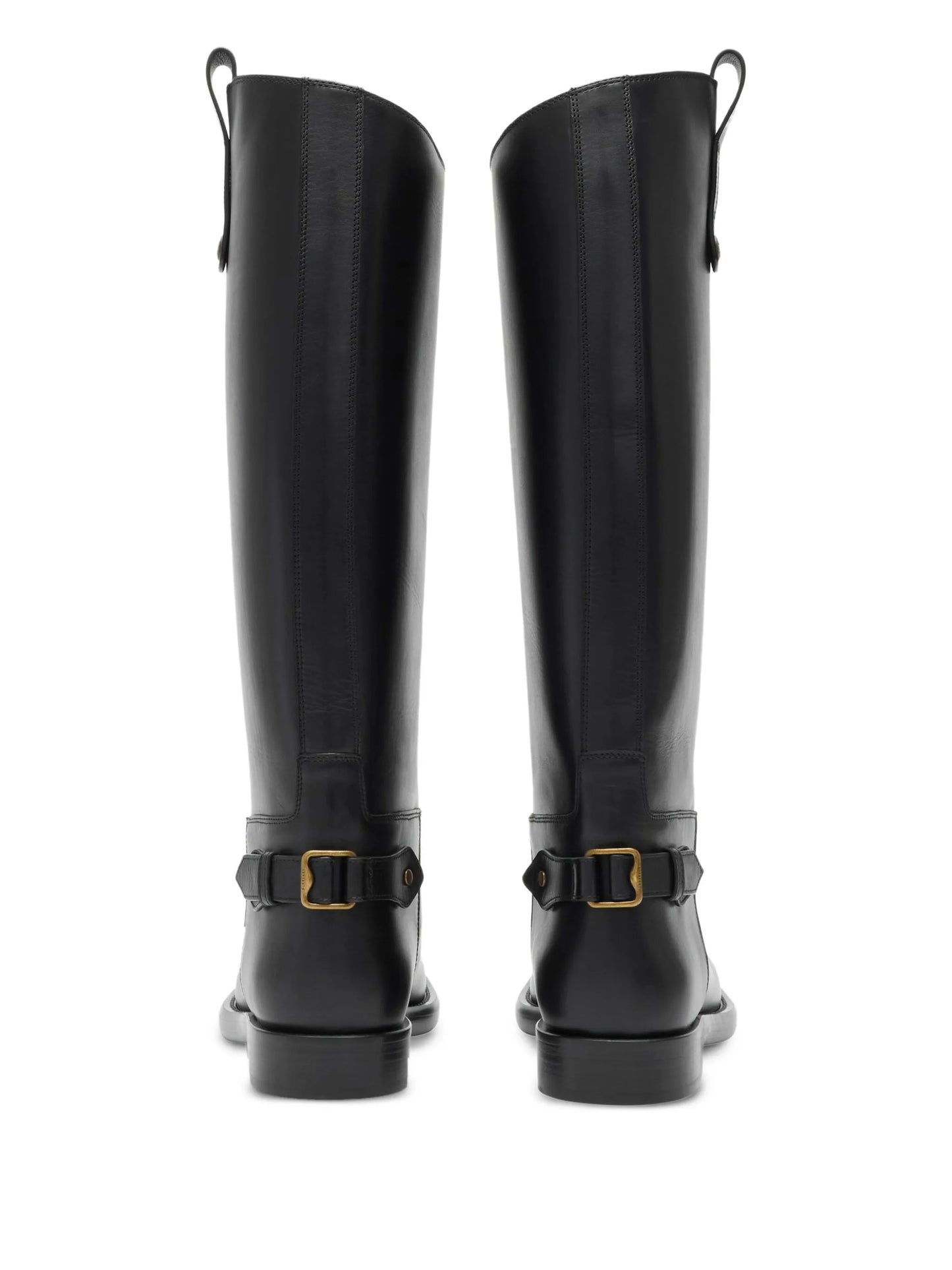 Cavalier calf-leather knee-high boots