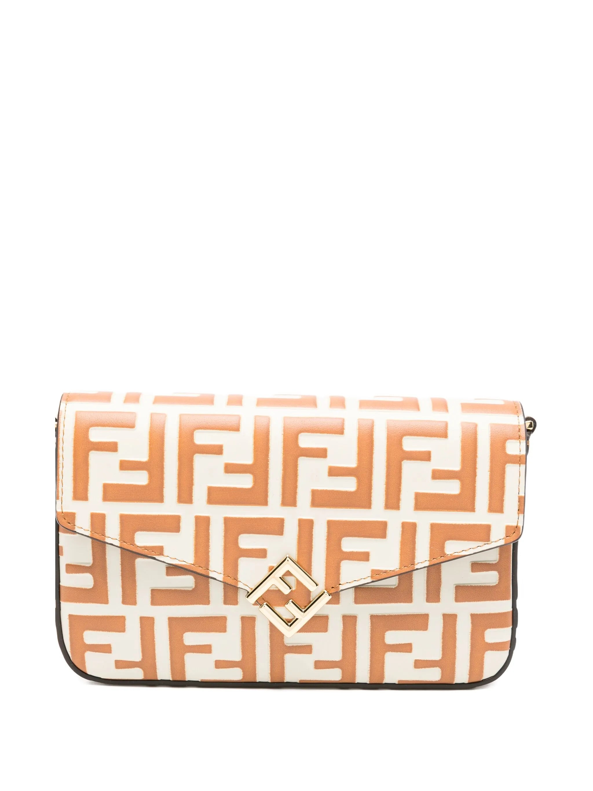 FF Diamonds flap crossbody bag