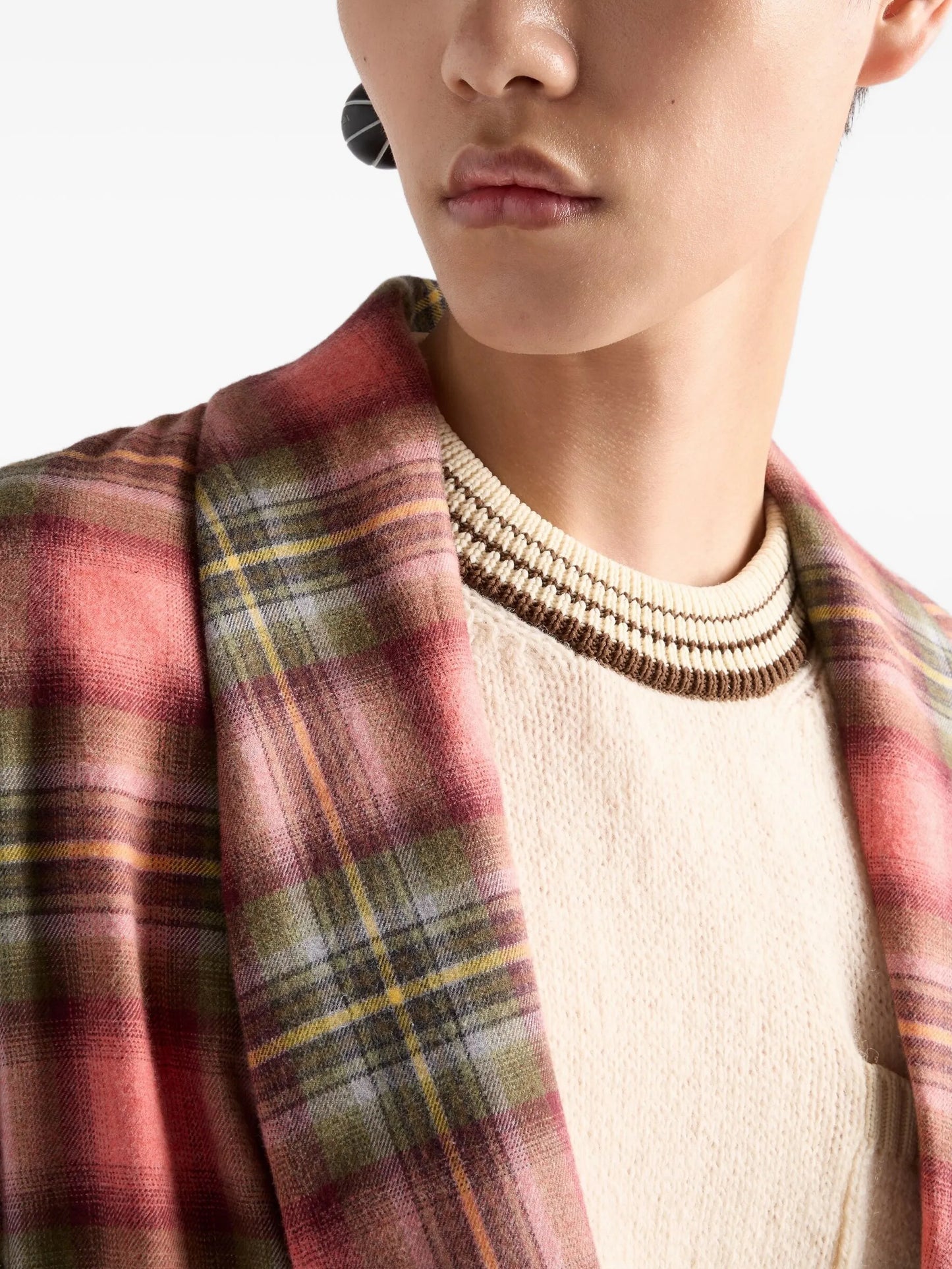 cotton robe single-breasted coat