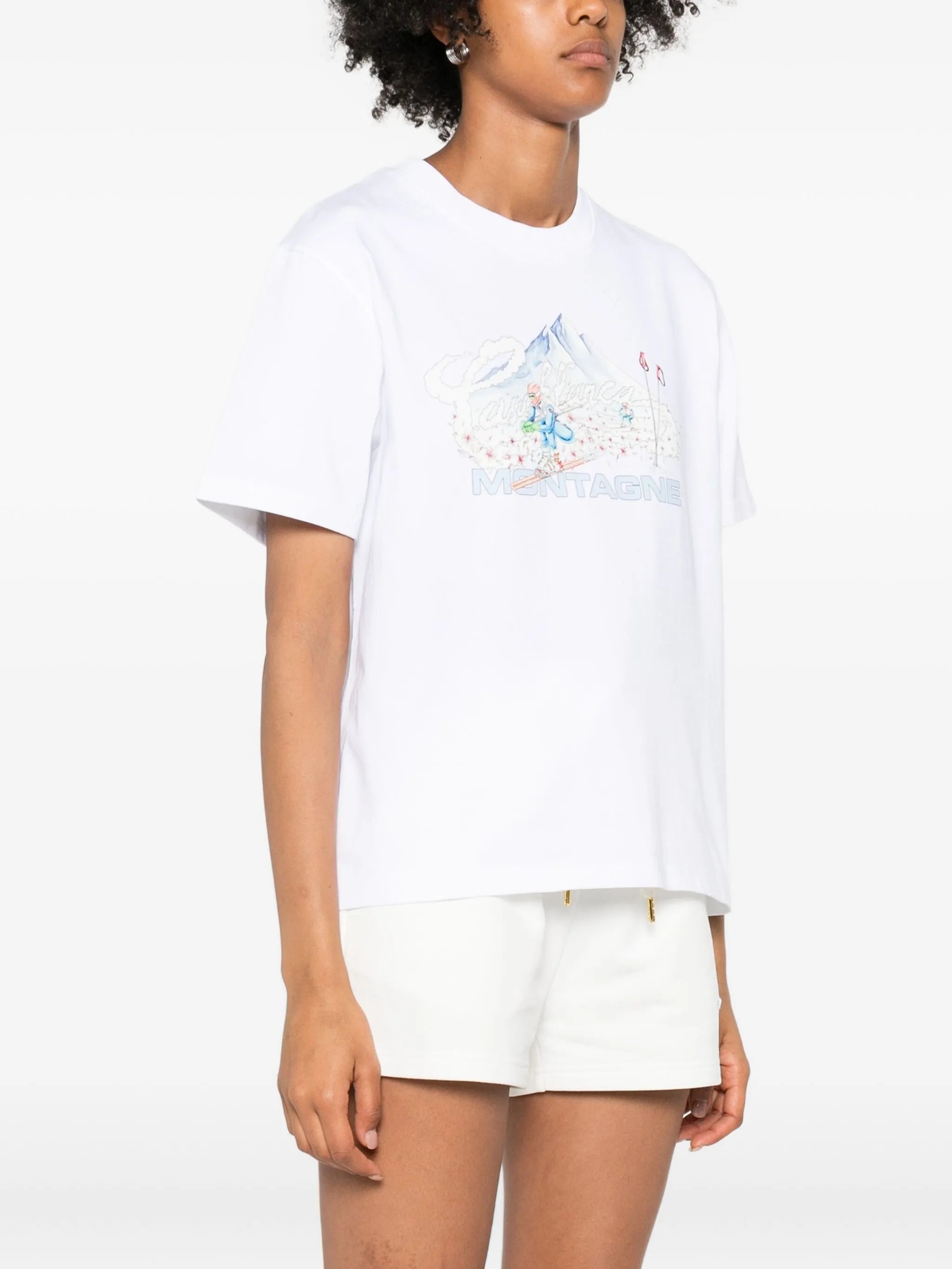 graphic-print T-shirt
